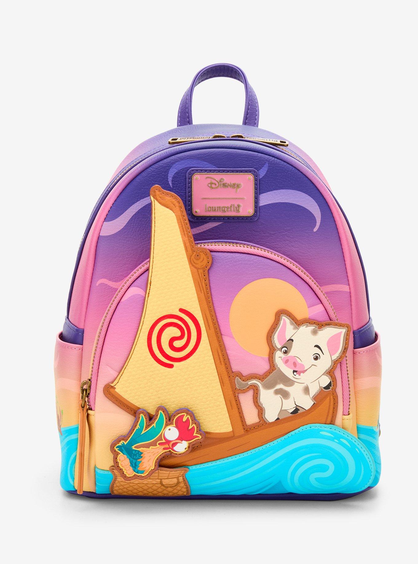 Loungefly Disney Moana Pua & Hei Hei Boat Mini Backpack - BoxLunch Exclusive, , hi-res