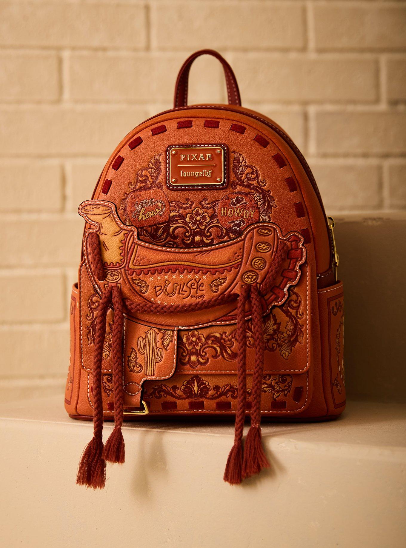 Loungefly Disney Pixar Toy Story Bullseye Saddle Mini Backpack