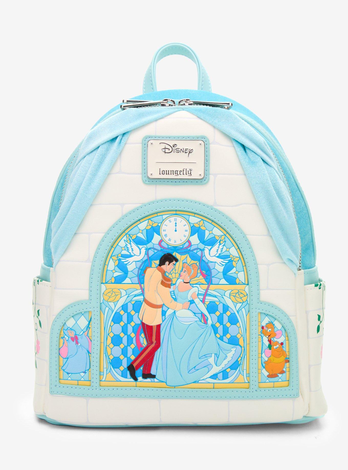 Loungefly Disney Cinderella Stained Glass Portrait Mini Backpack - BoxLunch Exclusive, , hi-res