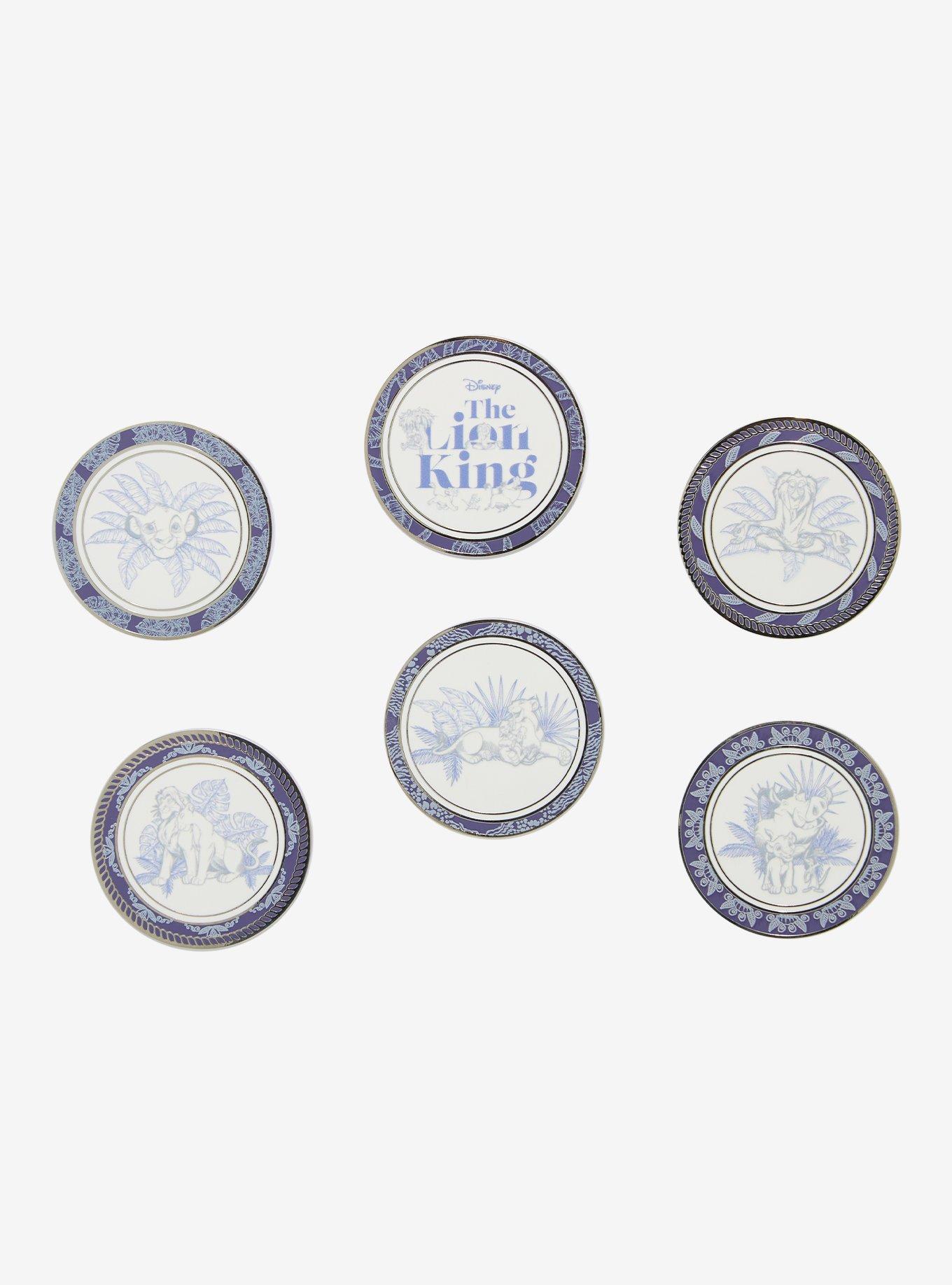 Disney The Lion King Porcelain Plates Blind Box Enamel Pin - BoxLunch Exclusive, , hi-res