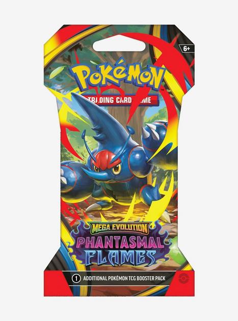 Pokémon TCG: Mega Evolution Phantasmal Flames Booster Pack | Hot Topic
