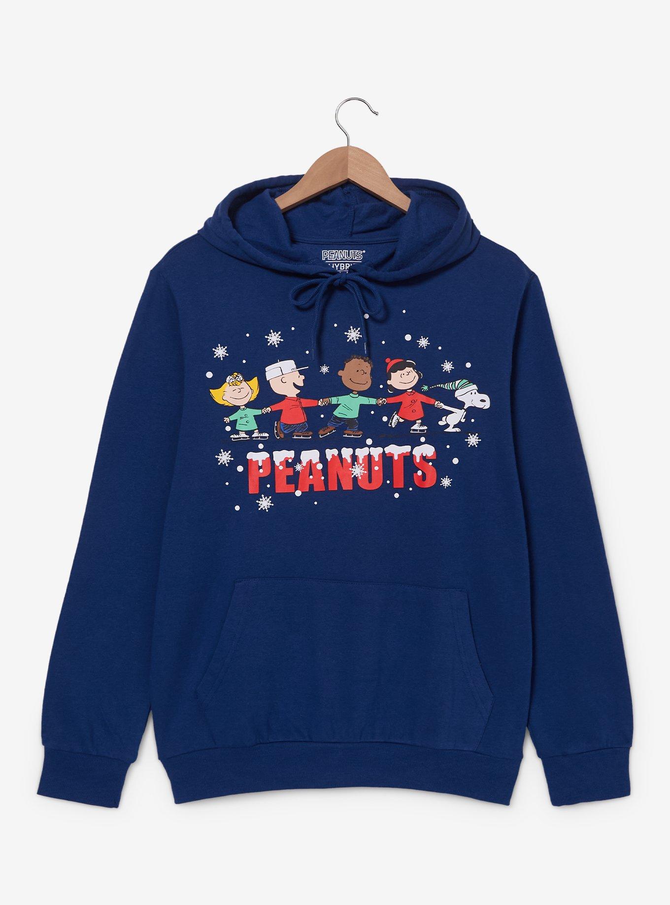 Peanuts Winter Group Portrait Hoodie - BoxLunch Exclusive, , hi-res