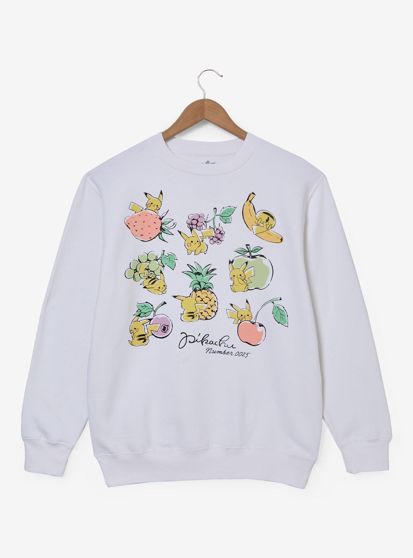 Pok&eacute;mon Pikachu Fruits Crewneck - BoxLunch Exclusive, , hi-res