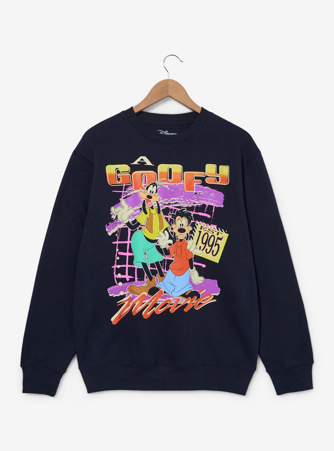 Disney A Goofy Movie Max & Goofy Retro Portrait Crewneck - BoxLunch Exclusive, , hi-res
