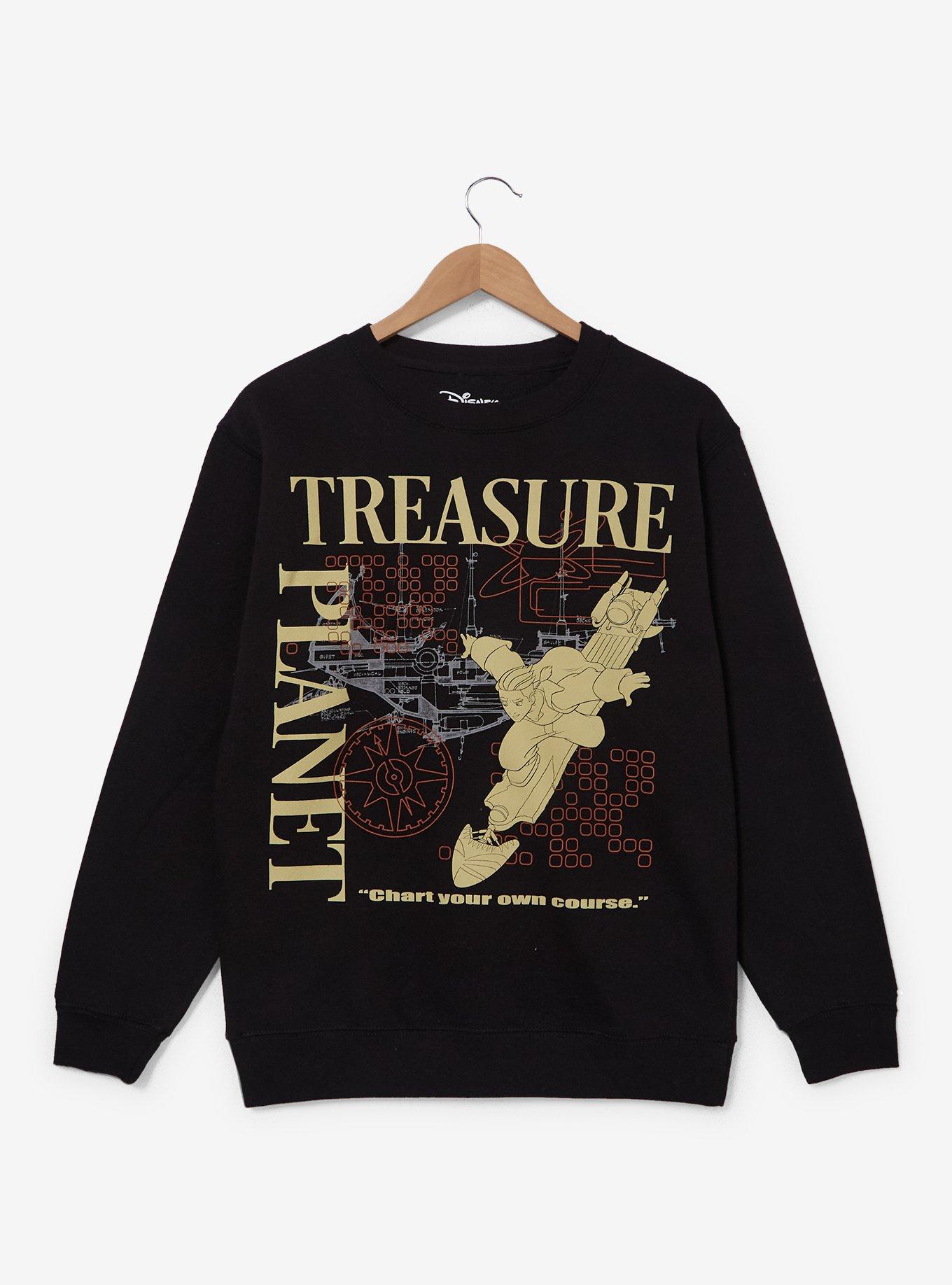 Disney Treasure Planet Jim Hawkins Tonal Crewneck - BoxLunch Exclusive, , hi-res