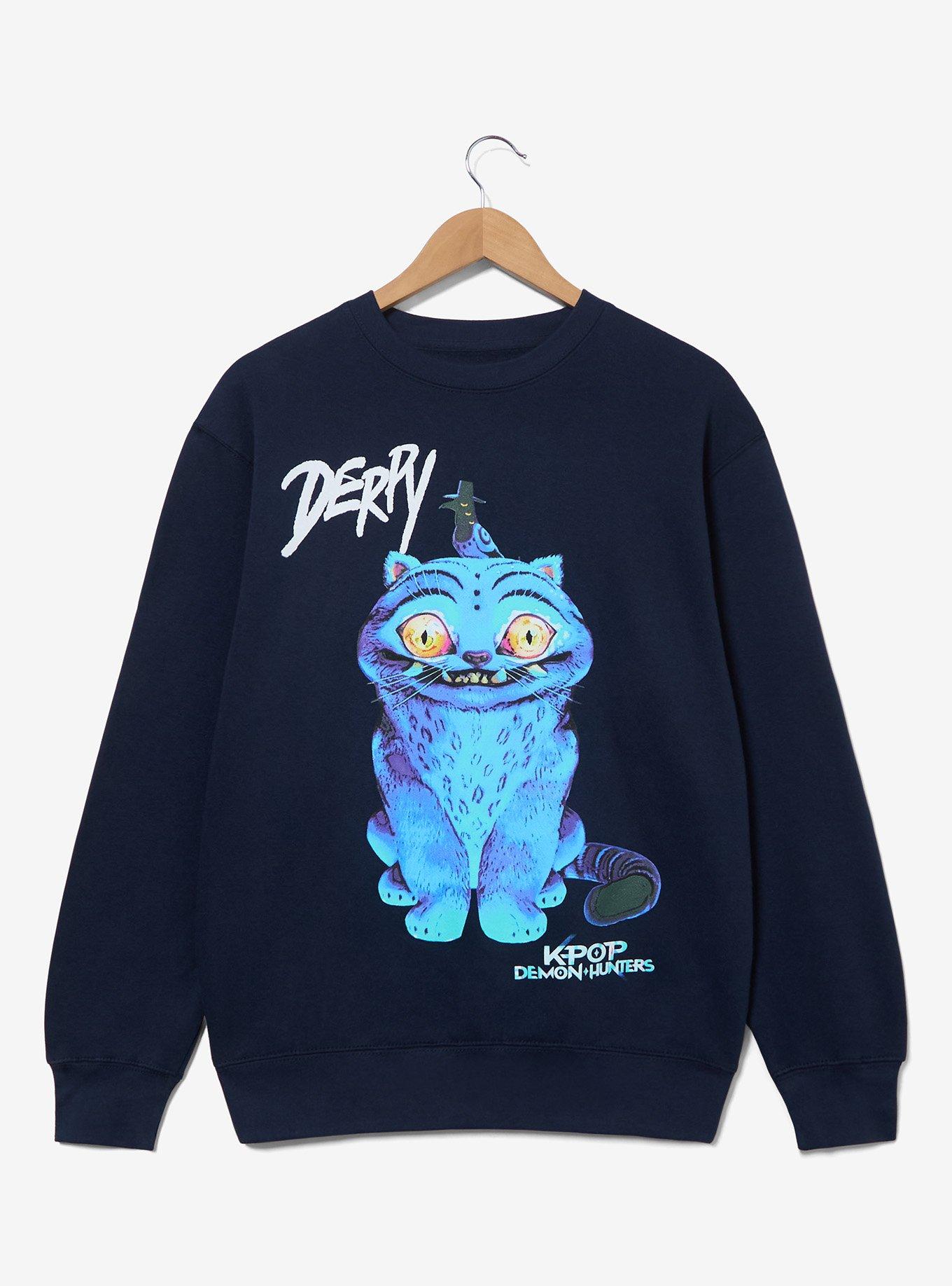 KPop Demon Hunters Derpy & Sussie Crewneck - BoxLunch Exclusive, , hi-res