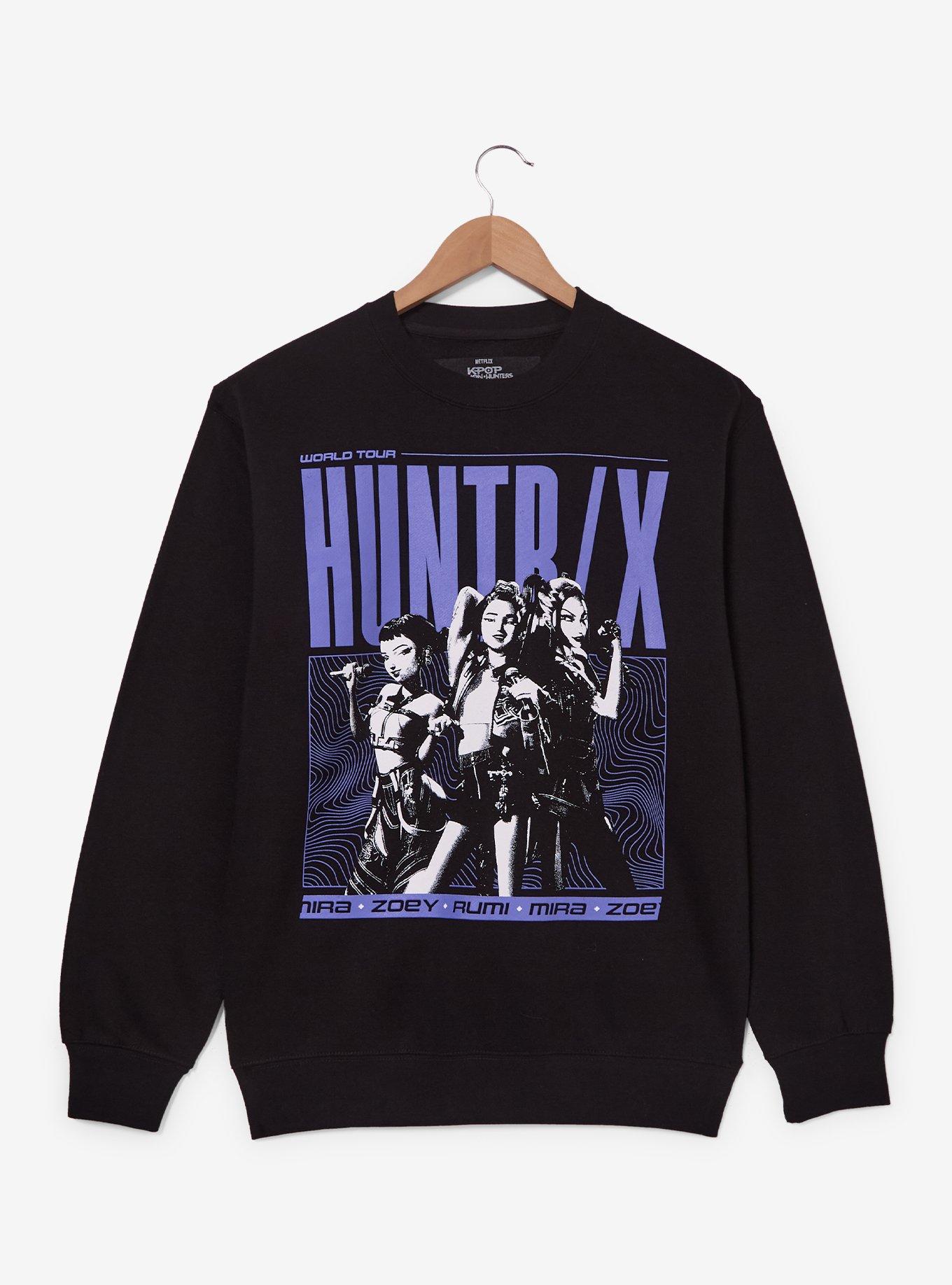 KPop Demon Hunters HUNTR/X Crewneck &mdash; BoxLunch Exclusive, , hi-res