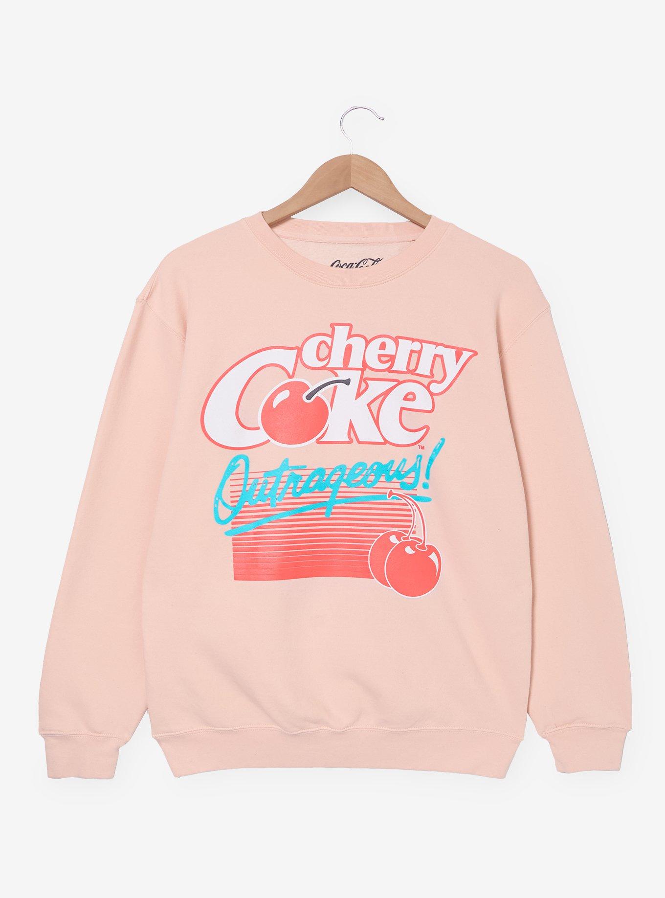 Cherry Coke Logo Crewneck - BoxLunch Exclusive, , hi-res