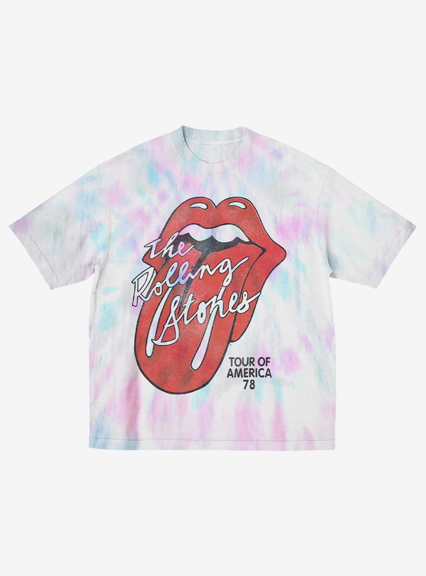 The Rolling Stones Tour Tie-Dye T-Shirt, , hi-res