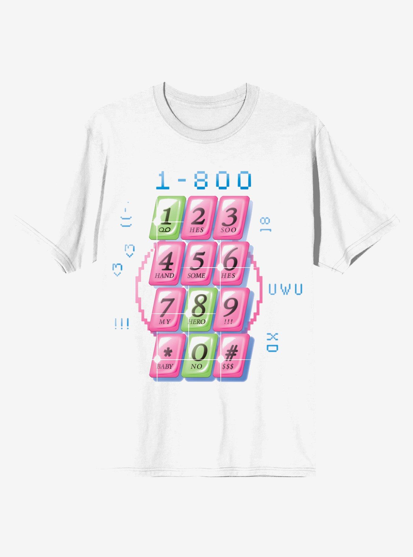 bbno$ 1-800 Cell T-Shirt Hot Topic Exclusive, , hi-res