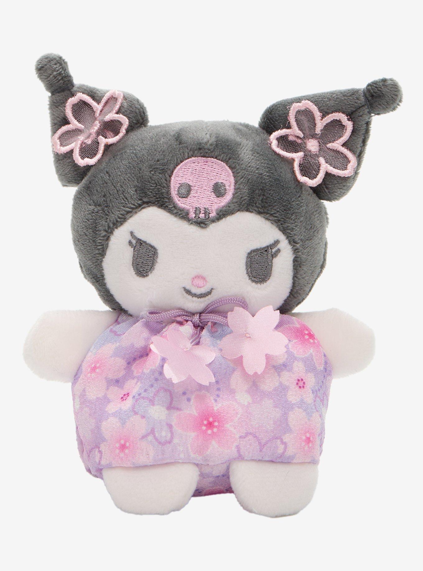 Sanrio Japan Originals Kuromi Sakura Flower Plush, , hi-res