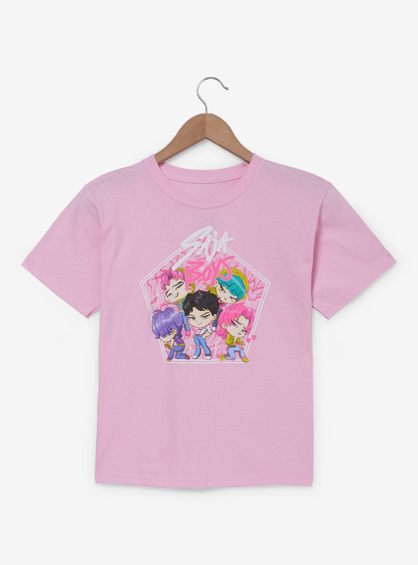 KPop Demon Hunters Saja Boys Youth T-Shirt - BoxLunch Exclusive
