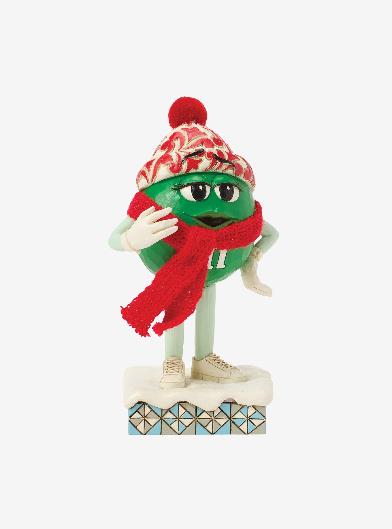 M&M's Green Character With Scarf Figure, , hi-res