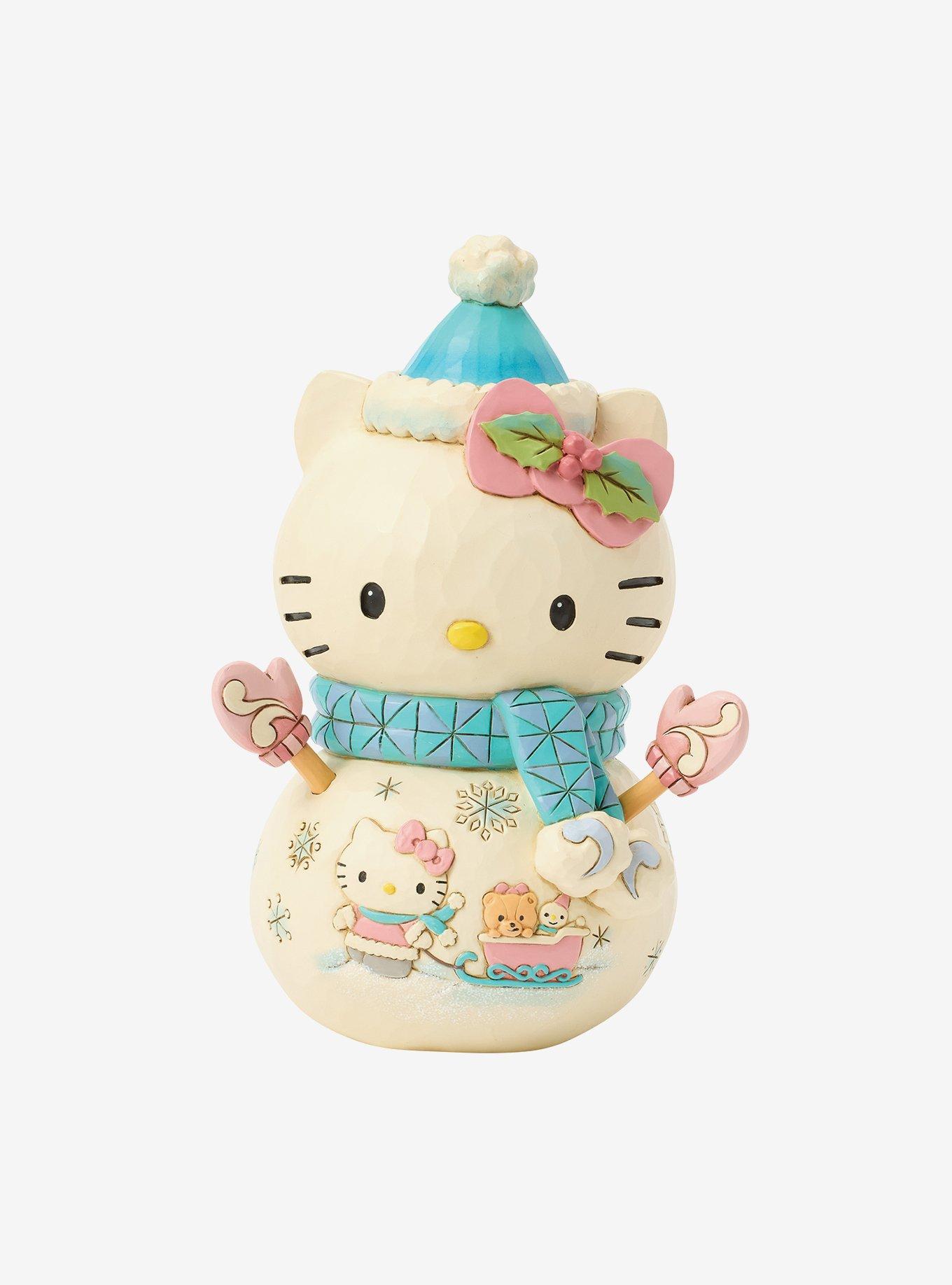 Hello Kitty Snowman Figure, , hi-res