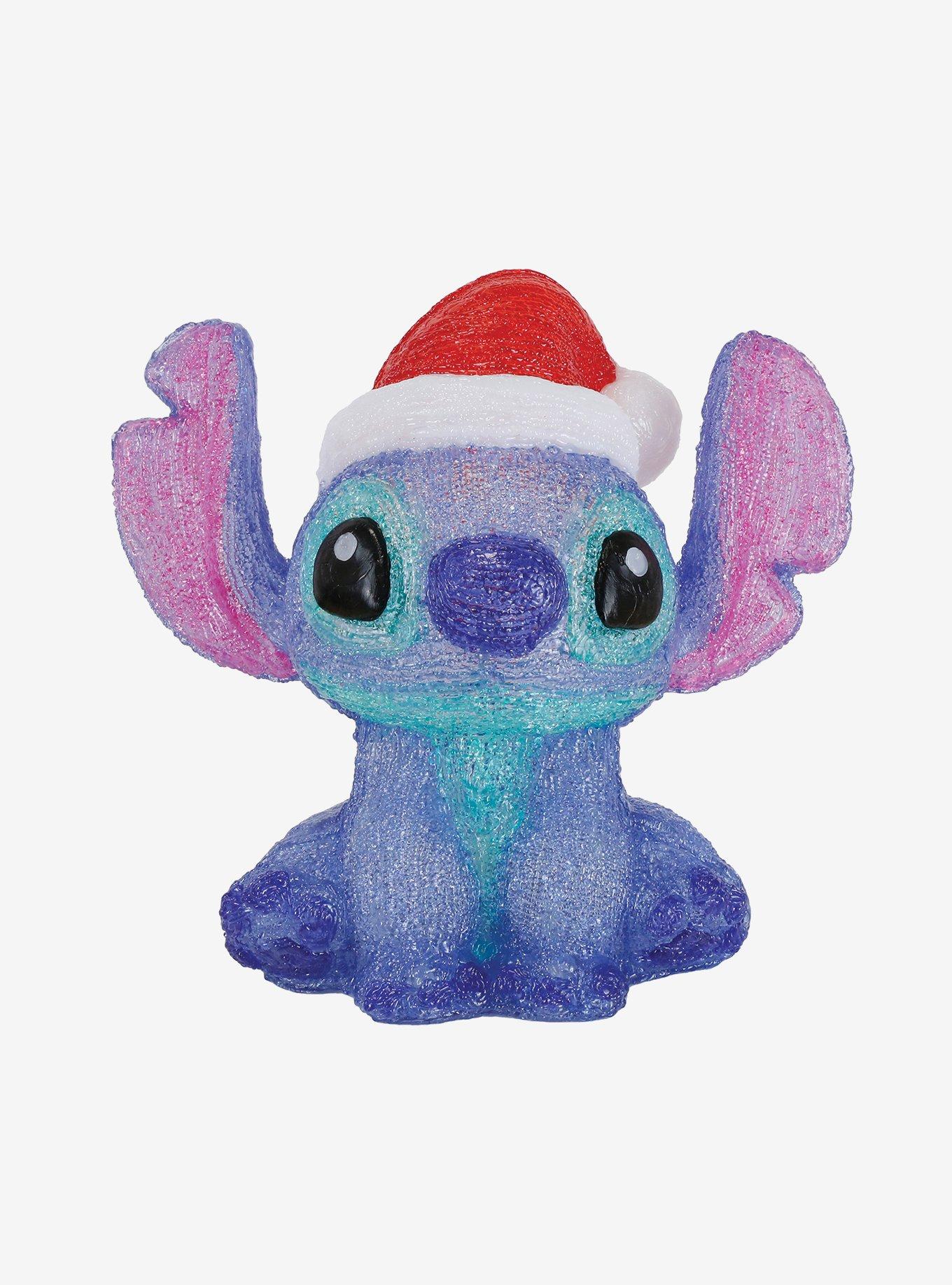 Disney Lilo & Stitch Santa Acrylic Lit Figure, , hi-res