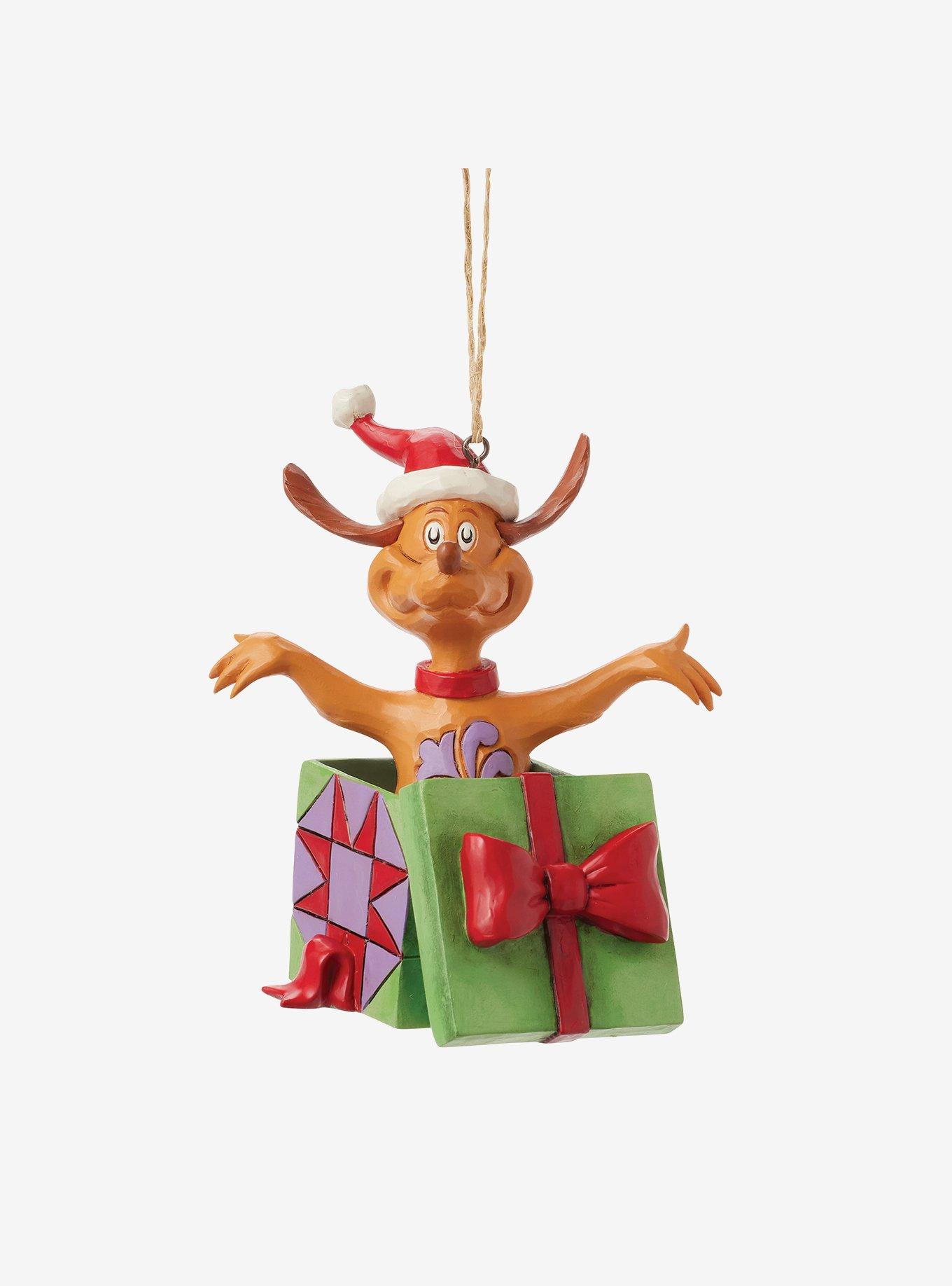 How The Grinch Stole Christmas! Max in Present Ornament, , hi-res