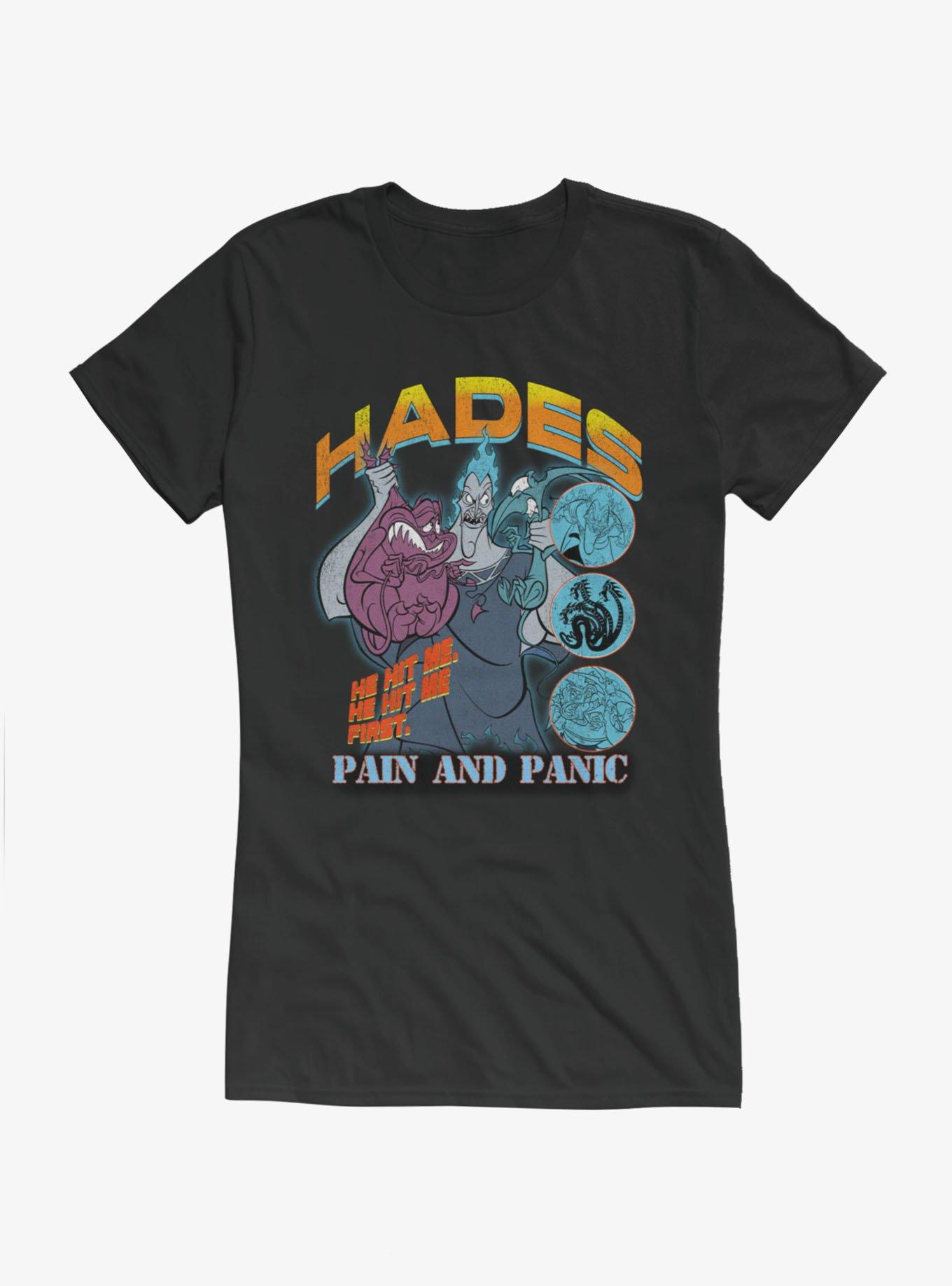 Disney Hercules Hades Pain and Panic Girls T-Shirt Hot Topic Exclusive, , hi-res