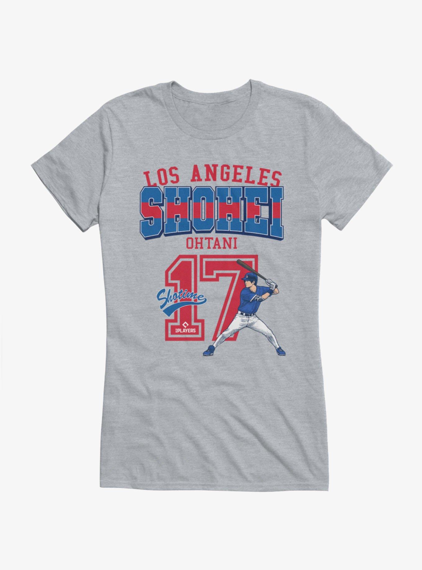 MLB Los Angeles Dodgers Shohei Ohtani 17 Girls T-Shirt Hot Topic Exclusive, , hi-res