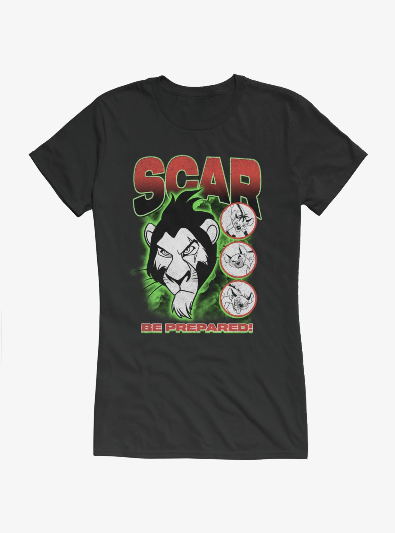 Disney The Lion King Scar Be Prepared Girls T-Shirt Hot Topic Exclusive, , hi-res