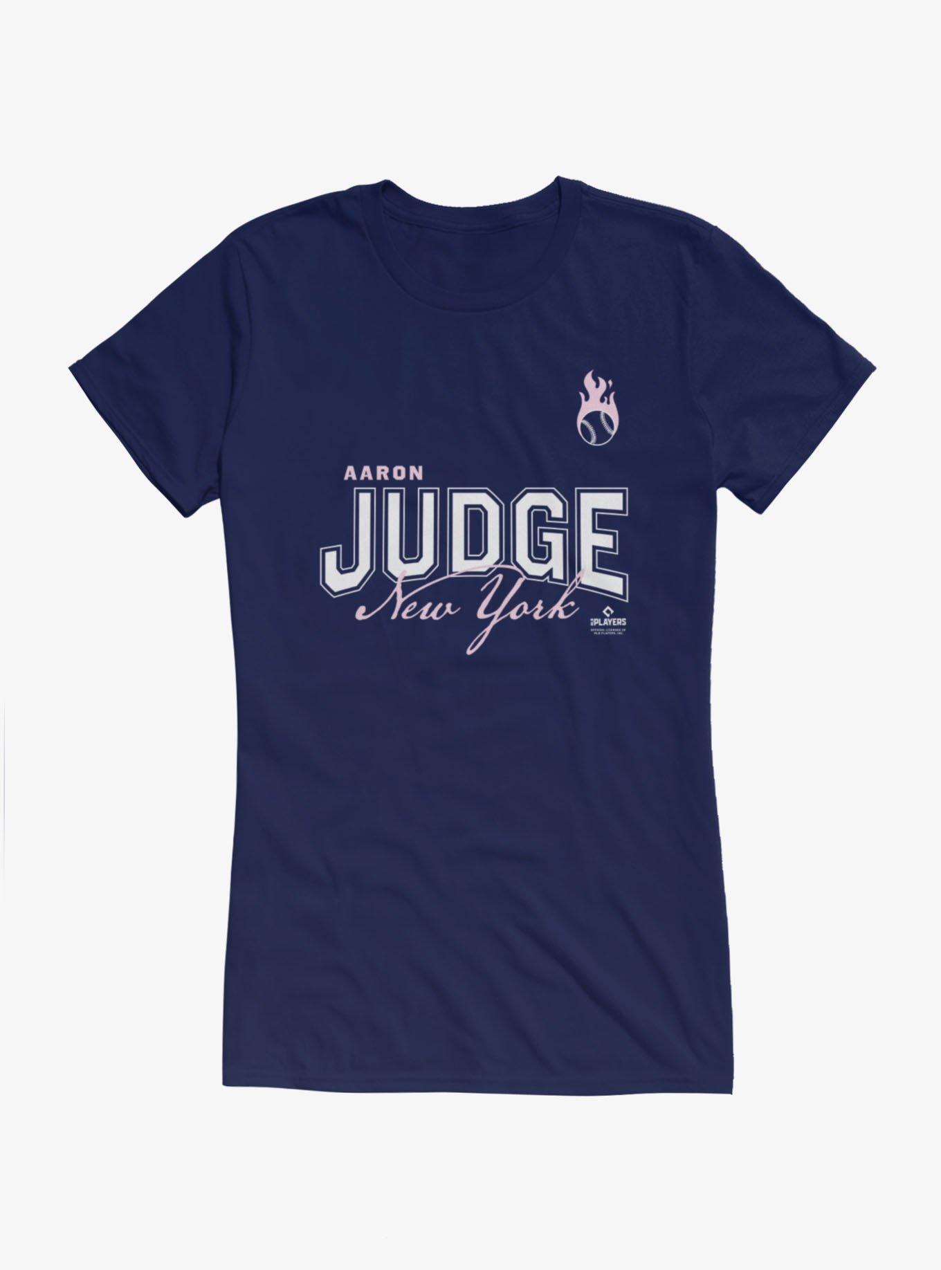 MLB New York Yankees Aaron Judge New York Girls T-Shirt Hot Topic Exclusive, , hi-res