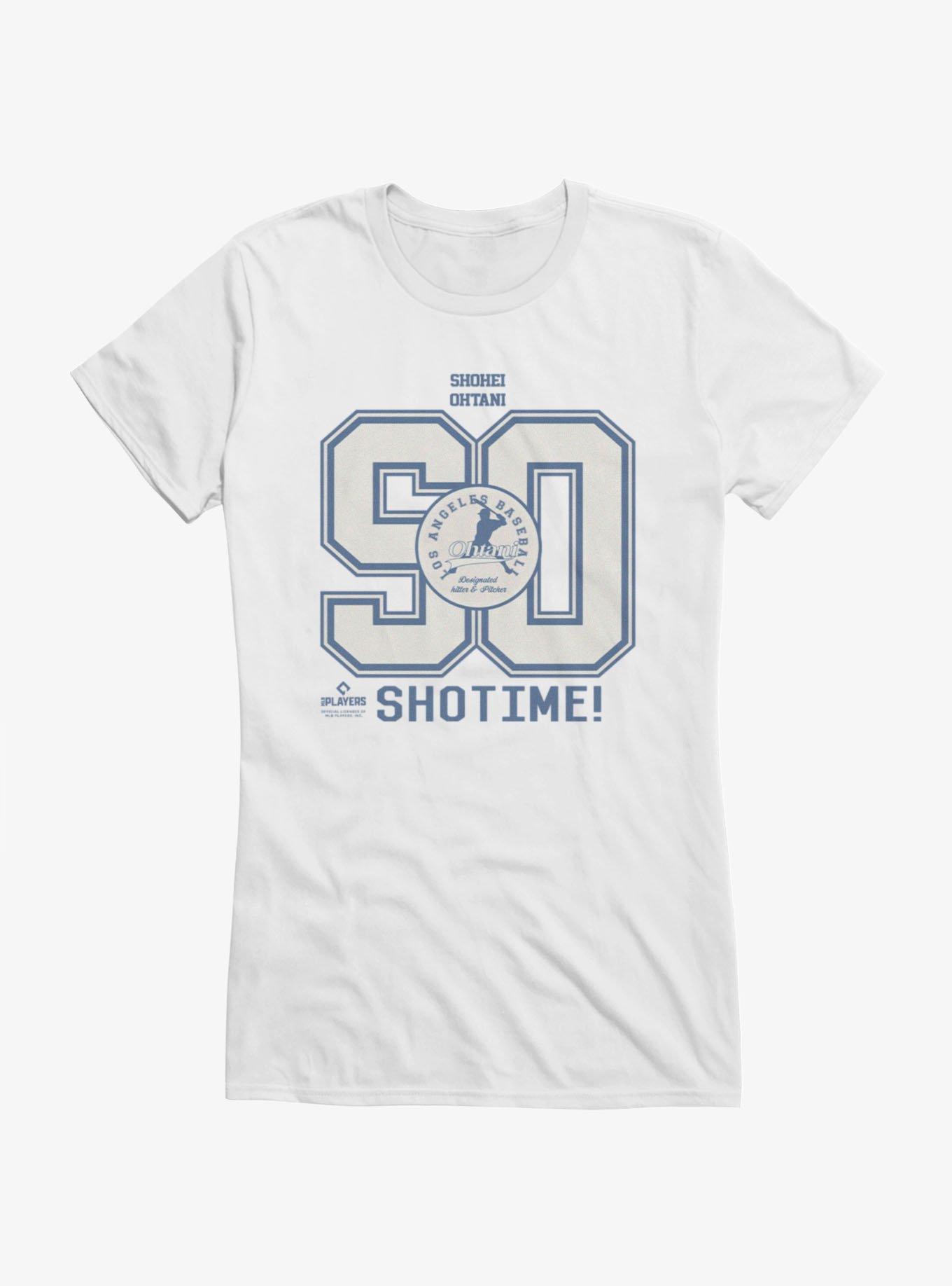 MLB Los Angeles Dodgers Shotime Shohei Ohtani Girls T-Shirt Hot Topic Exclusive, , hi-res