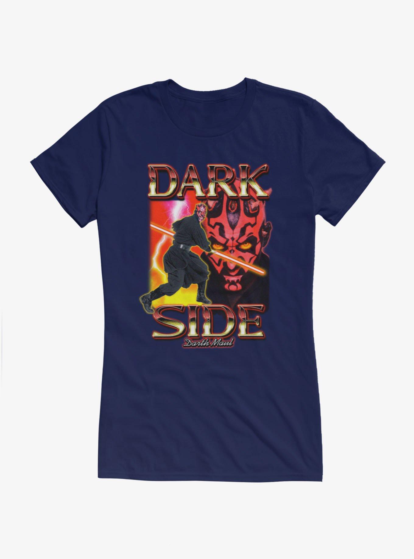 Star Wars Dark Side Darth Maul Girls T-Shirt Hot Topic Exclusive, , hi-res