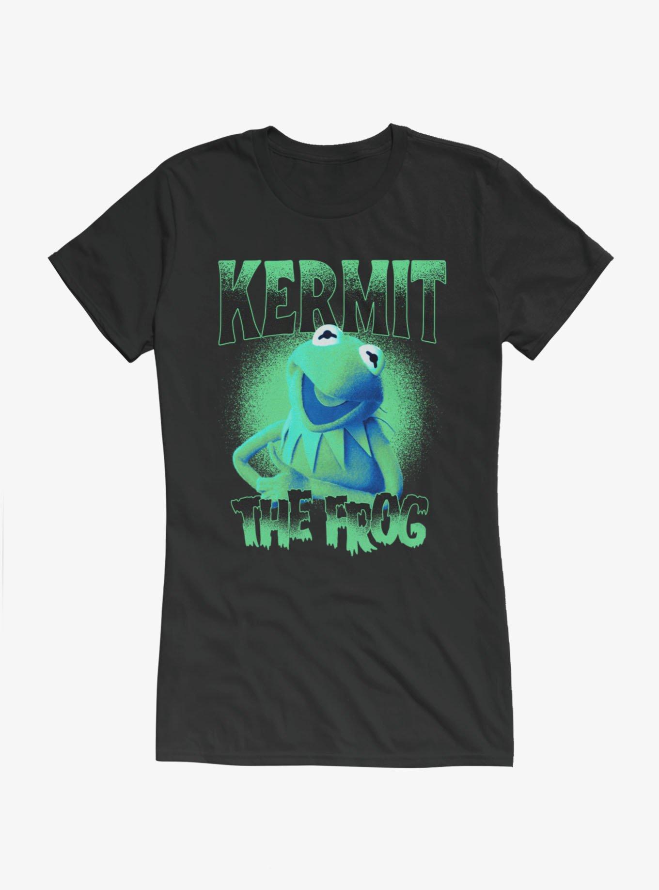 Disney The Muppets Kermit The Frog Street Gradient Girls T-Shirt Hot Topic Exclusive, , hi-res