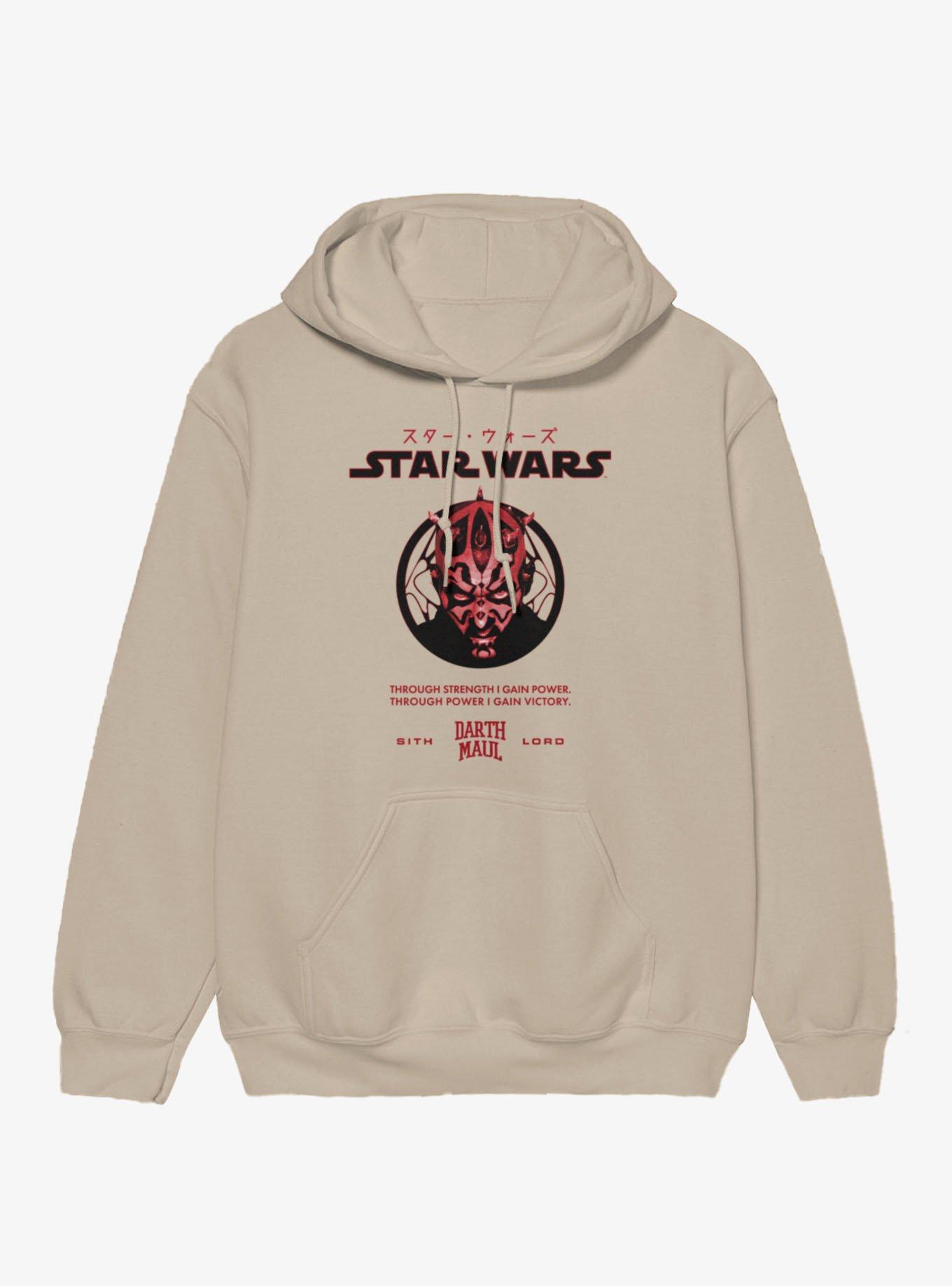 Star Wars Darth Maul Power Hoodie Hot Topic Exclusive