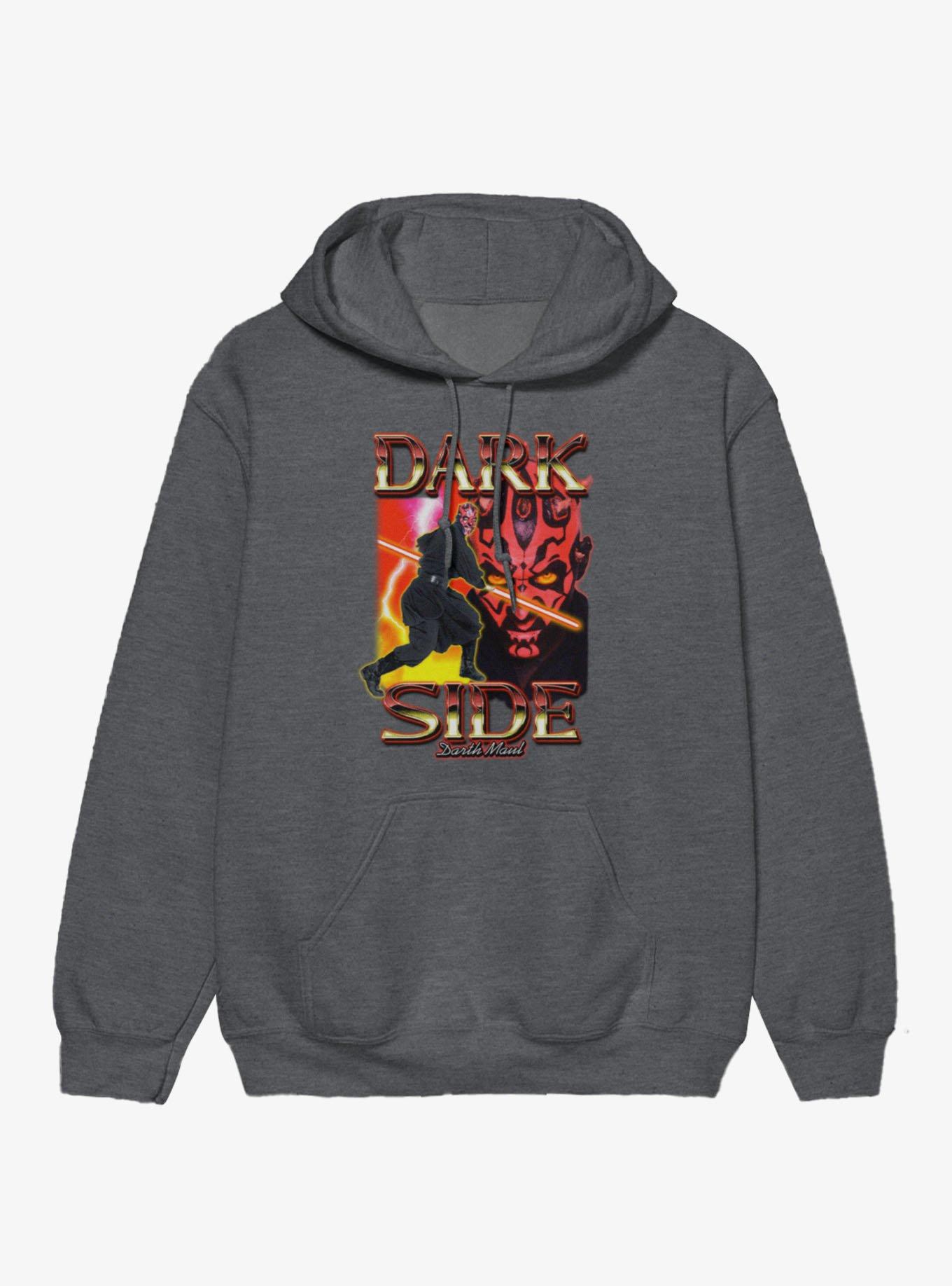Star Wars Dark Side Darth Maul Hoodie Hot Topic Exclusive, , hi-res