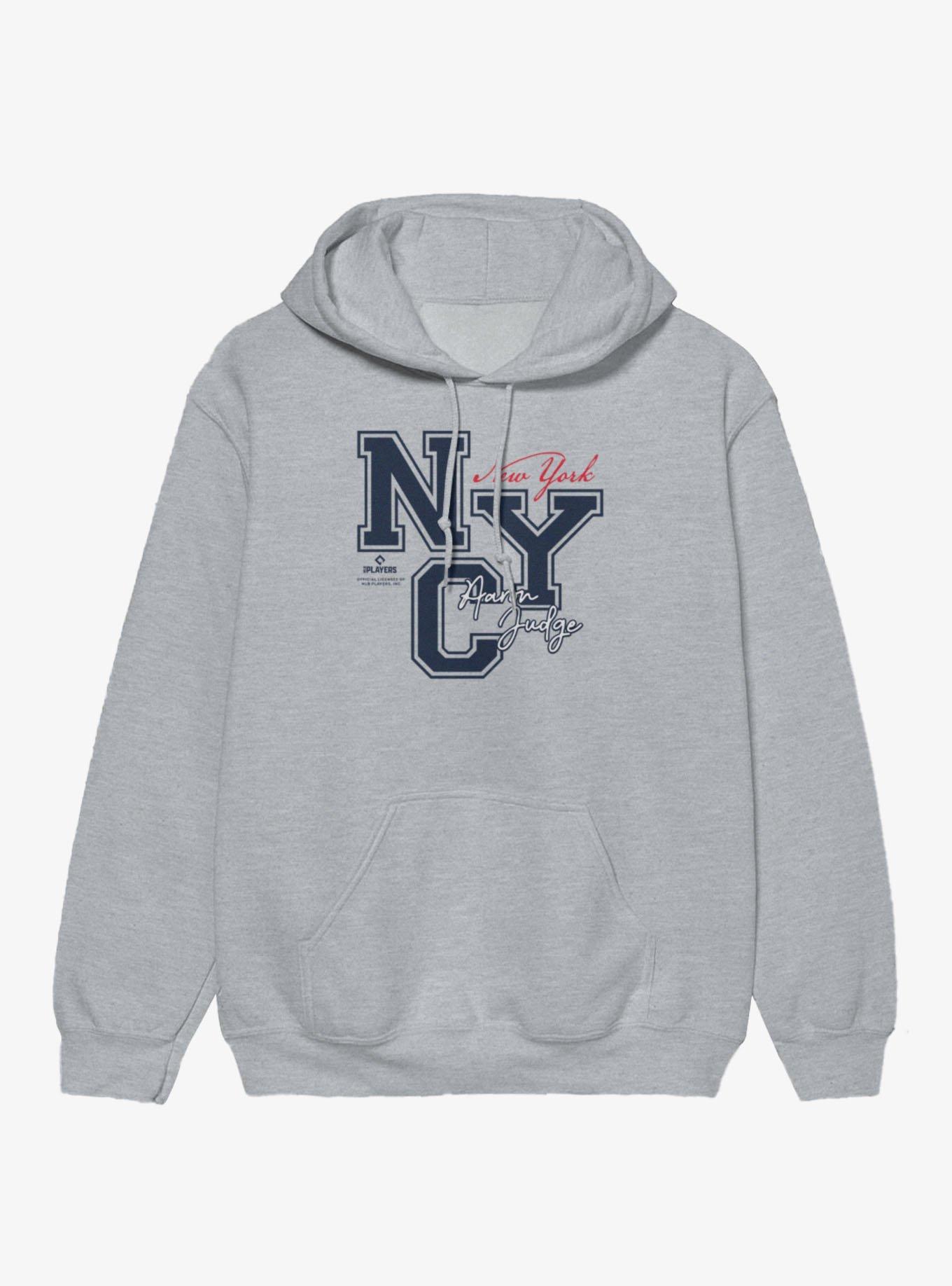 MLB New York Yankees NYC Aaron Judge Hoodie Hot Topic Exclusive, , hi-res