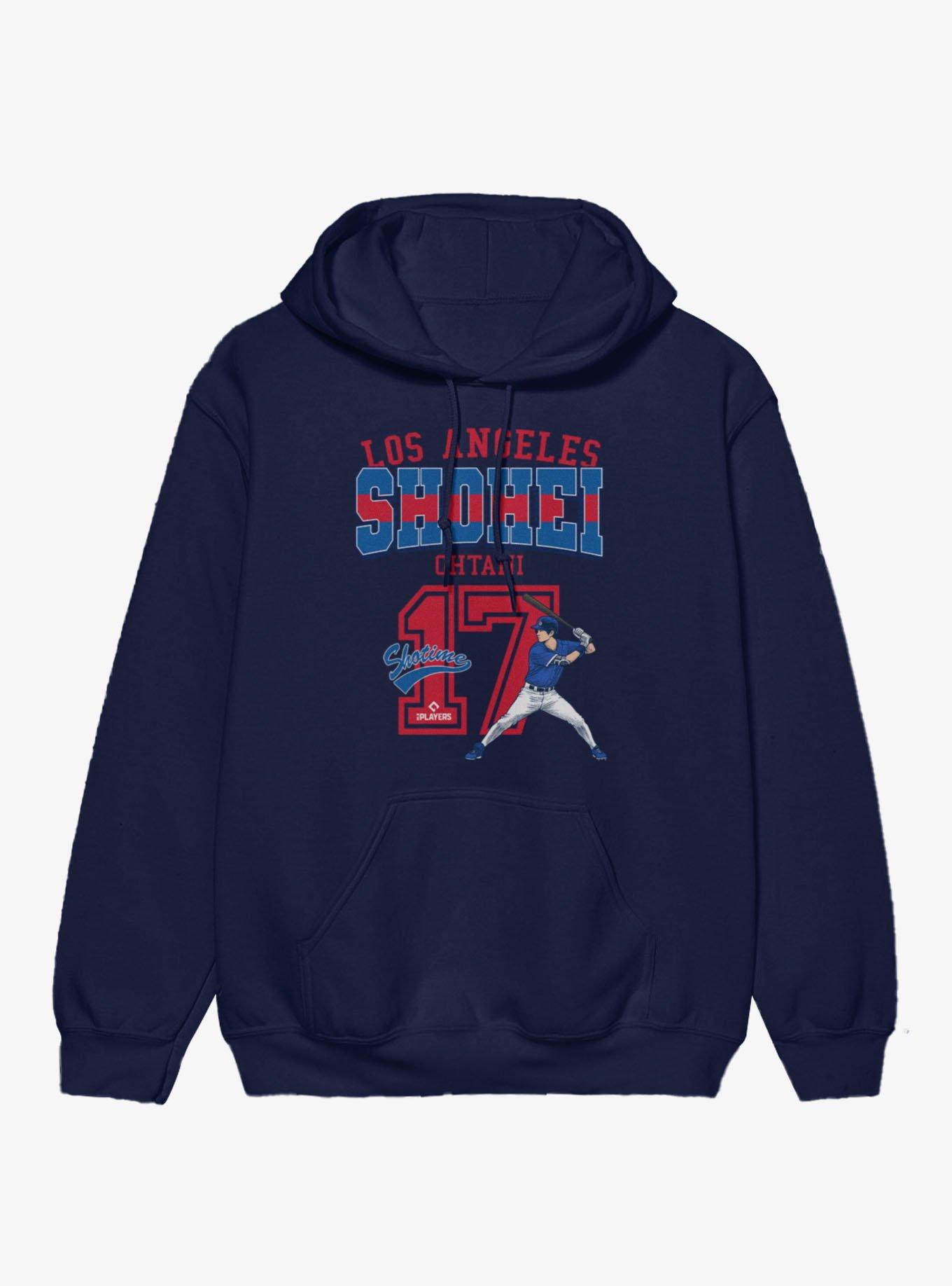 MLB Los Angeles Dodgers Shohei Ohtani 17 Hoodie Hot Topic Exclusive, , hi-res