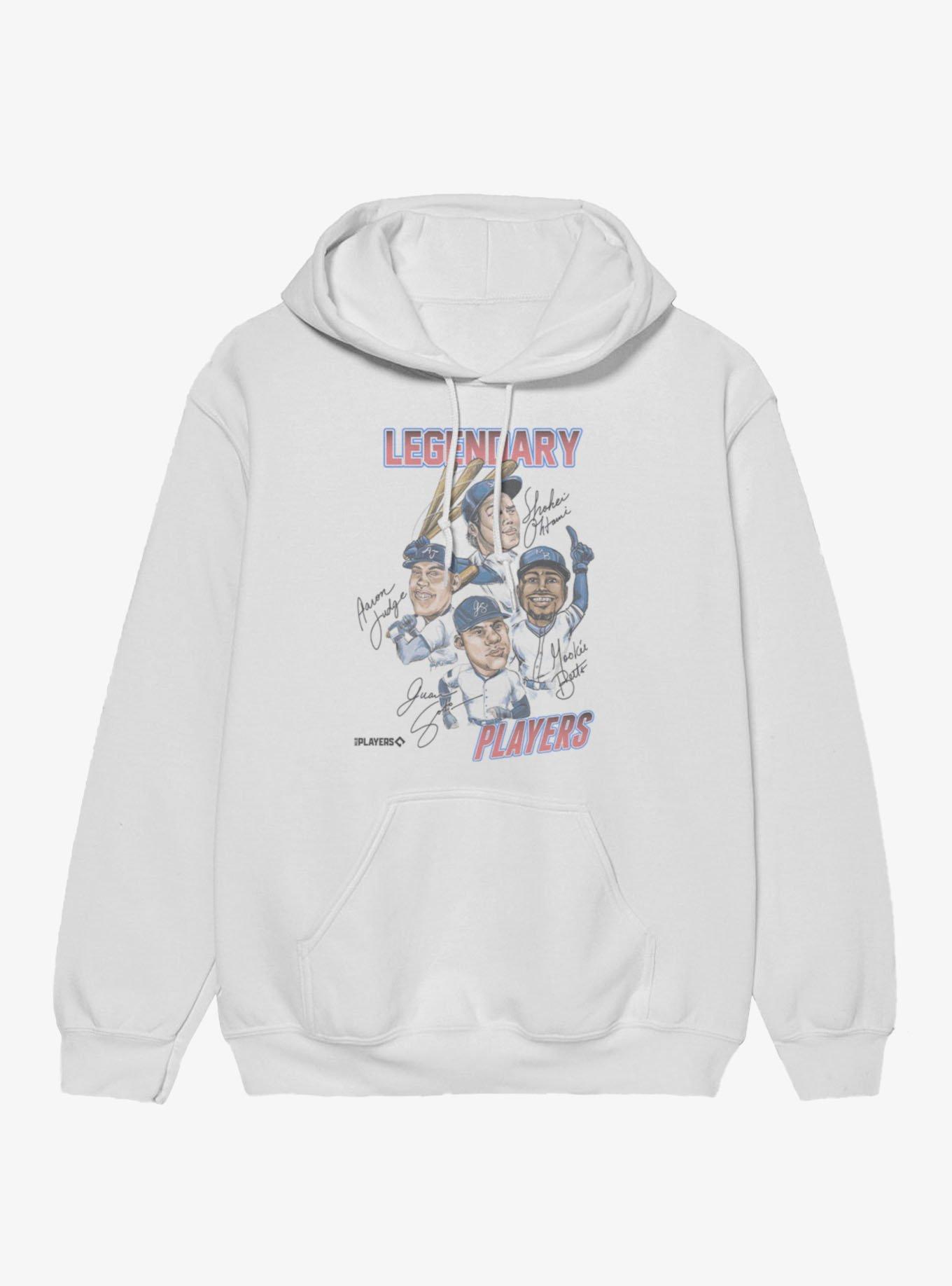 MLB Legendary Players Caricatures Hoodie Hot Topic Exclusive, , hi-res