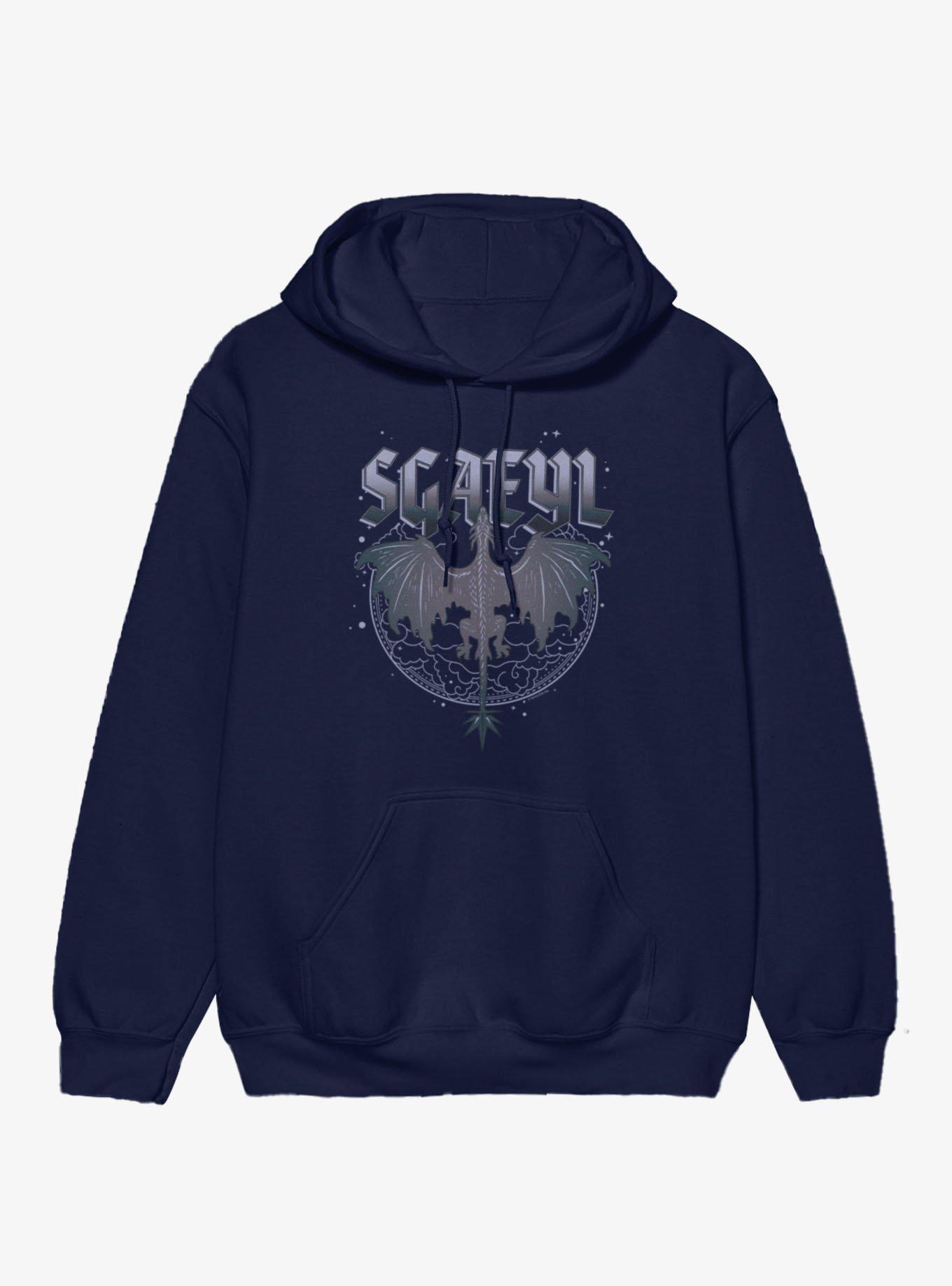 Fourth Wing Sgaeyl Daggertail Flight Hoodie Hot Topic Exclusive, , hi-res