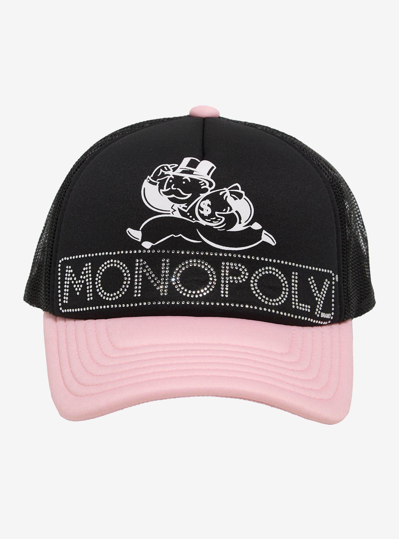 Monopoly Rhinestone Trucker Hat, , hi-res