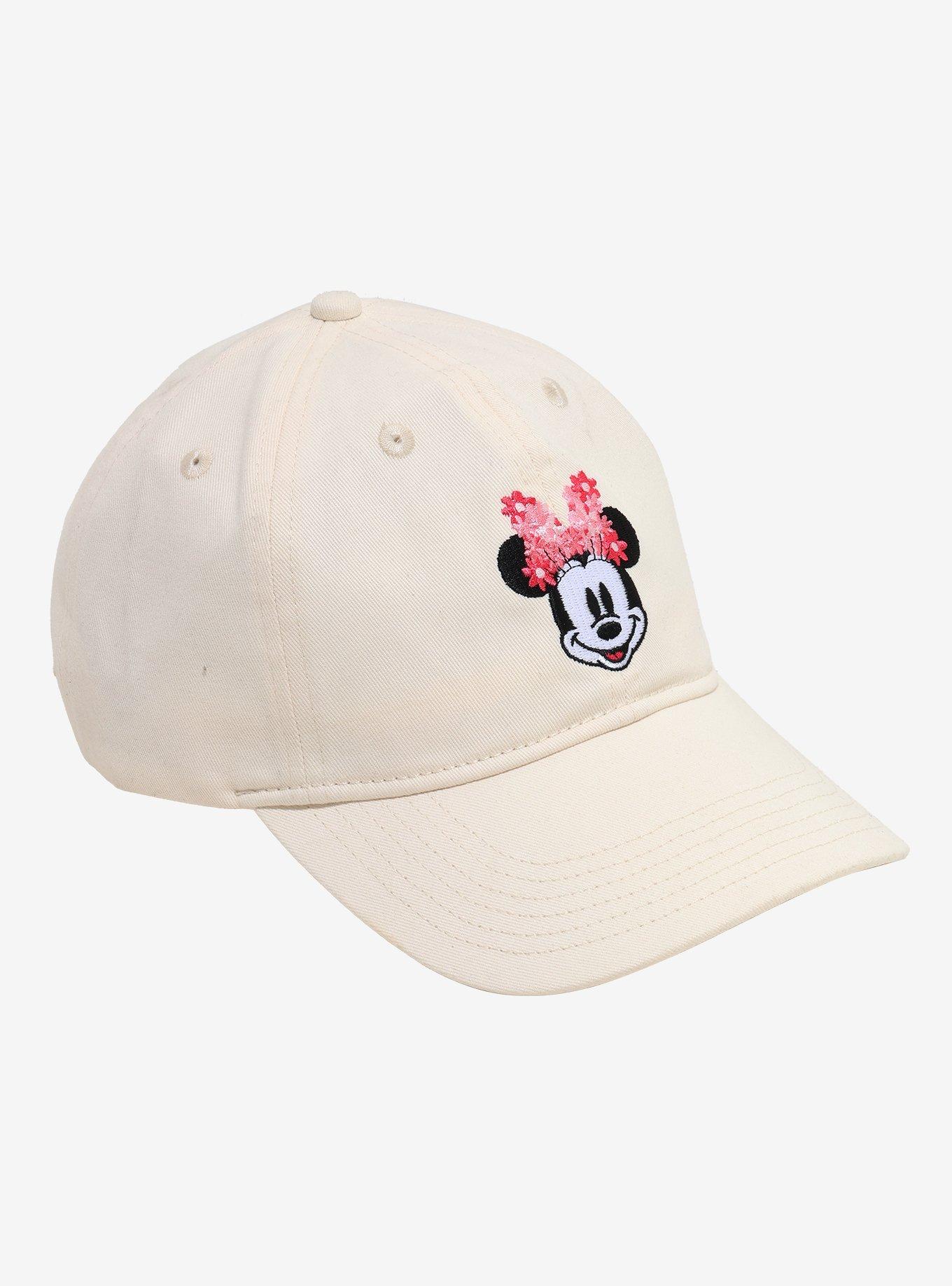 Disney Minnie Mouse Floral Dad Cap, , hi-res