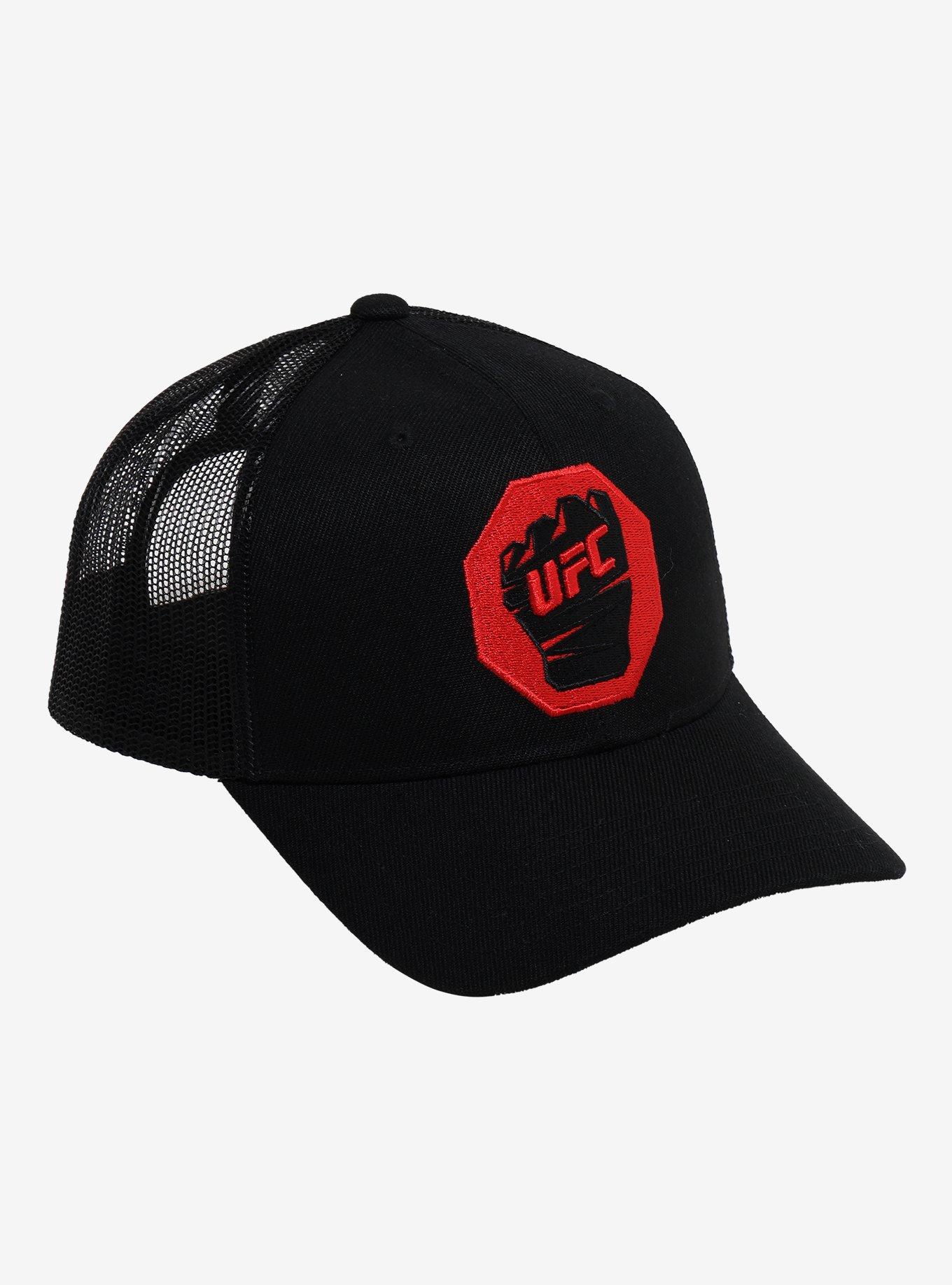 UFC Logo Trucker Hat, , hi-res