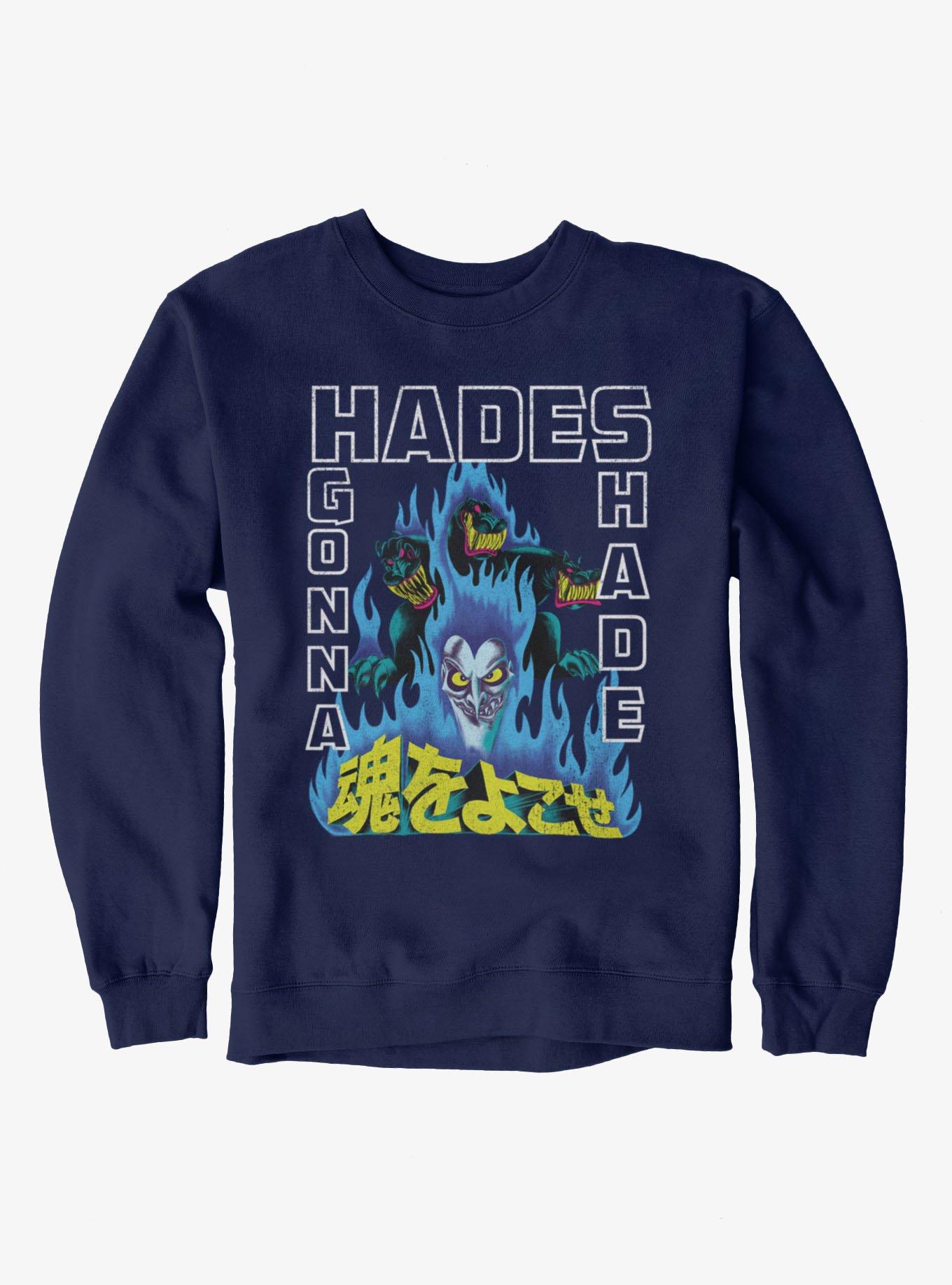 Disney Hercules Hades Gonna Hade Sweatshirt Hot Topic Exclusive, , hi-res