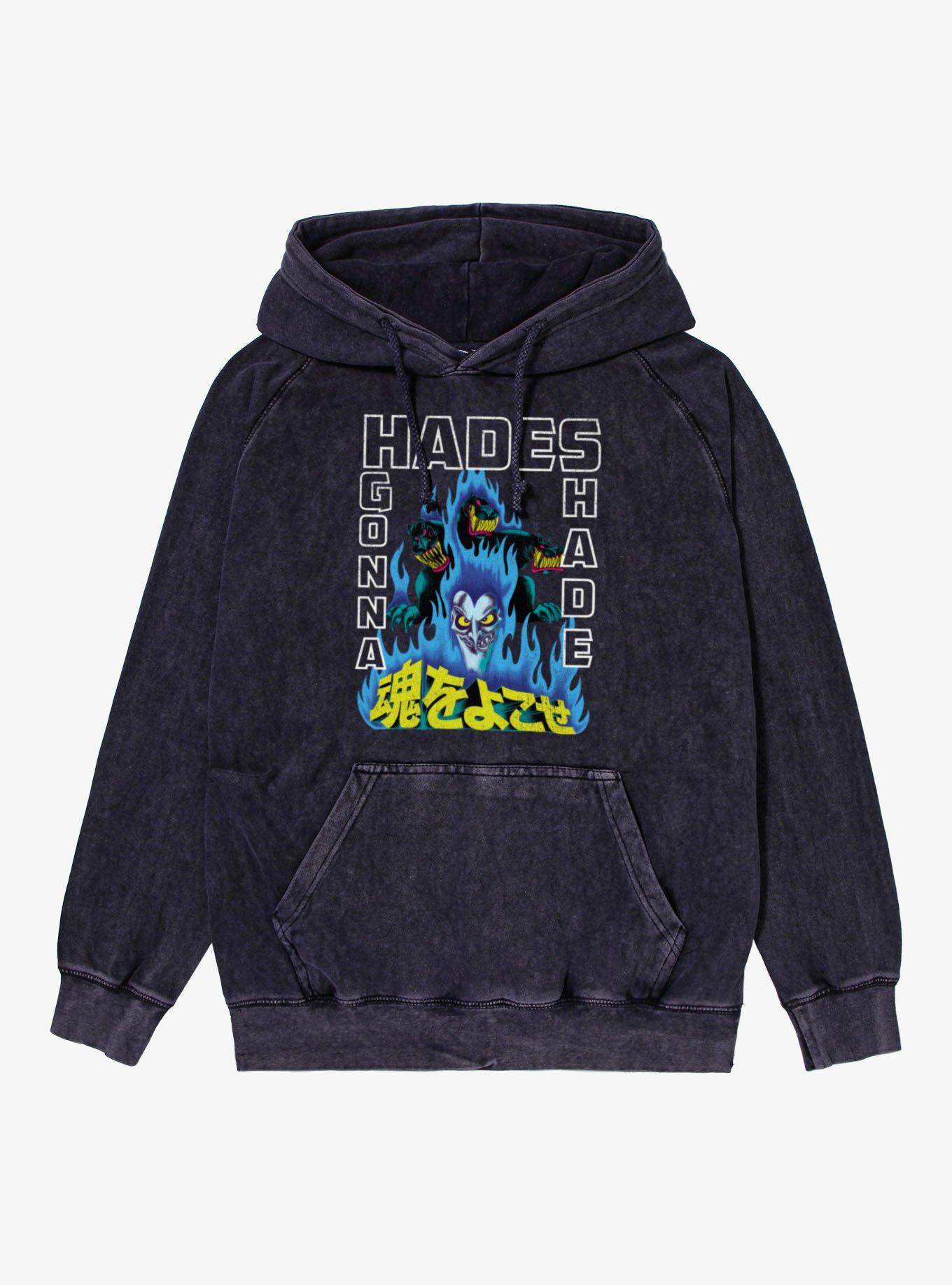 Disney Hercules Hades Gonna Hade Mineral Wash Hoodie Hot Topic Exclusive, , hi-res