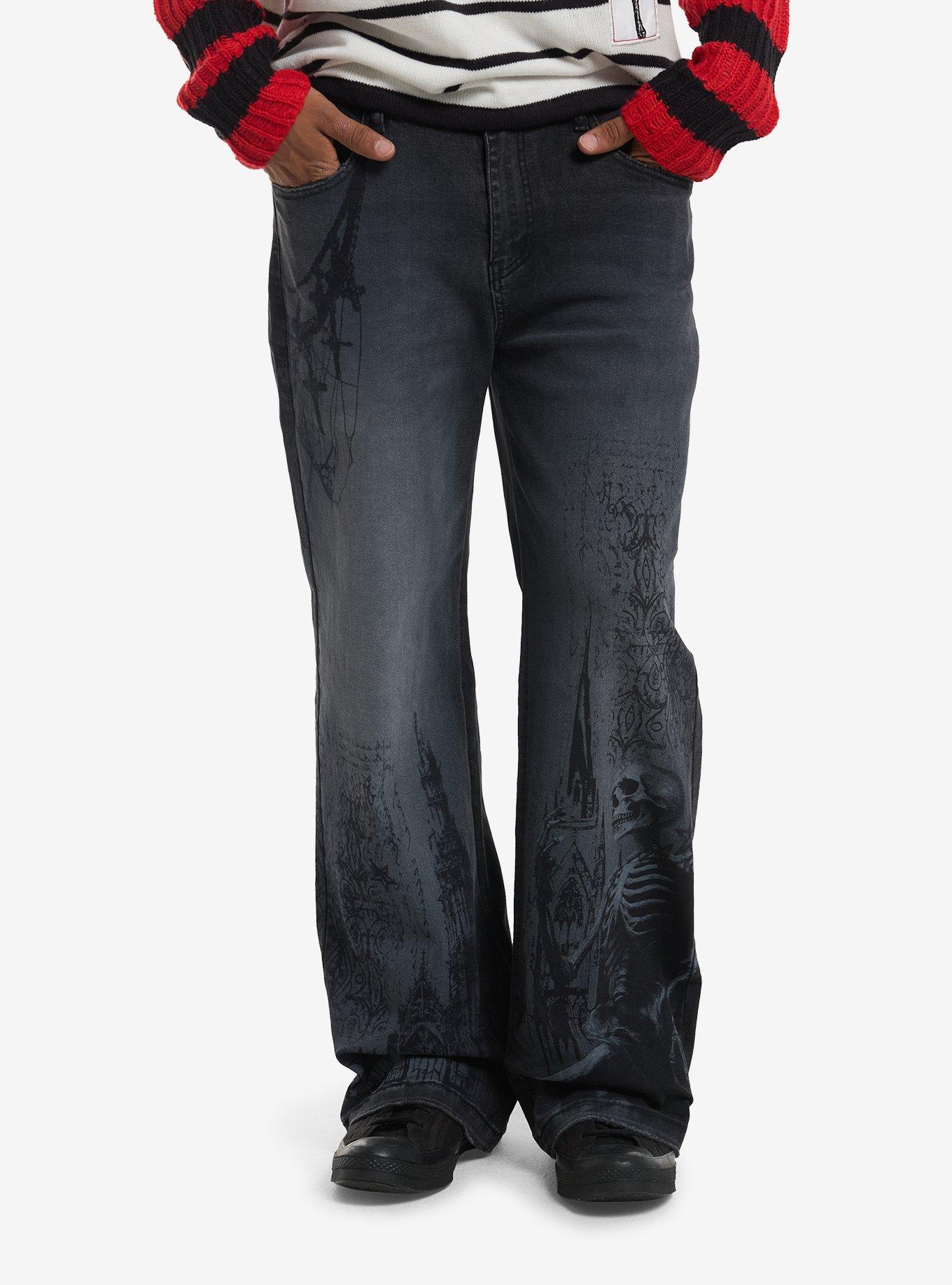 Gothic Cathedral Bootleg Jeans, , hi-res