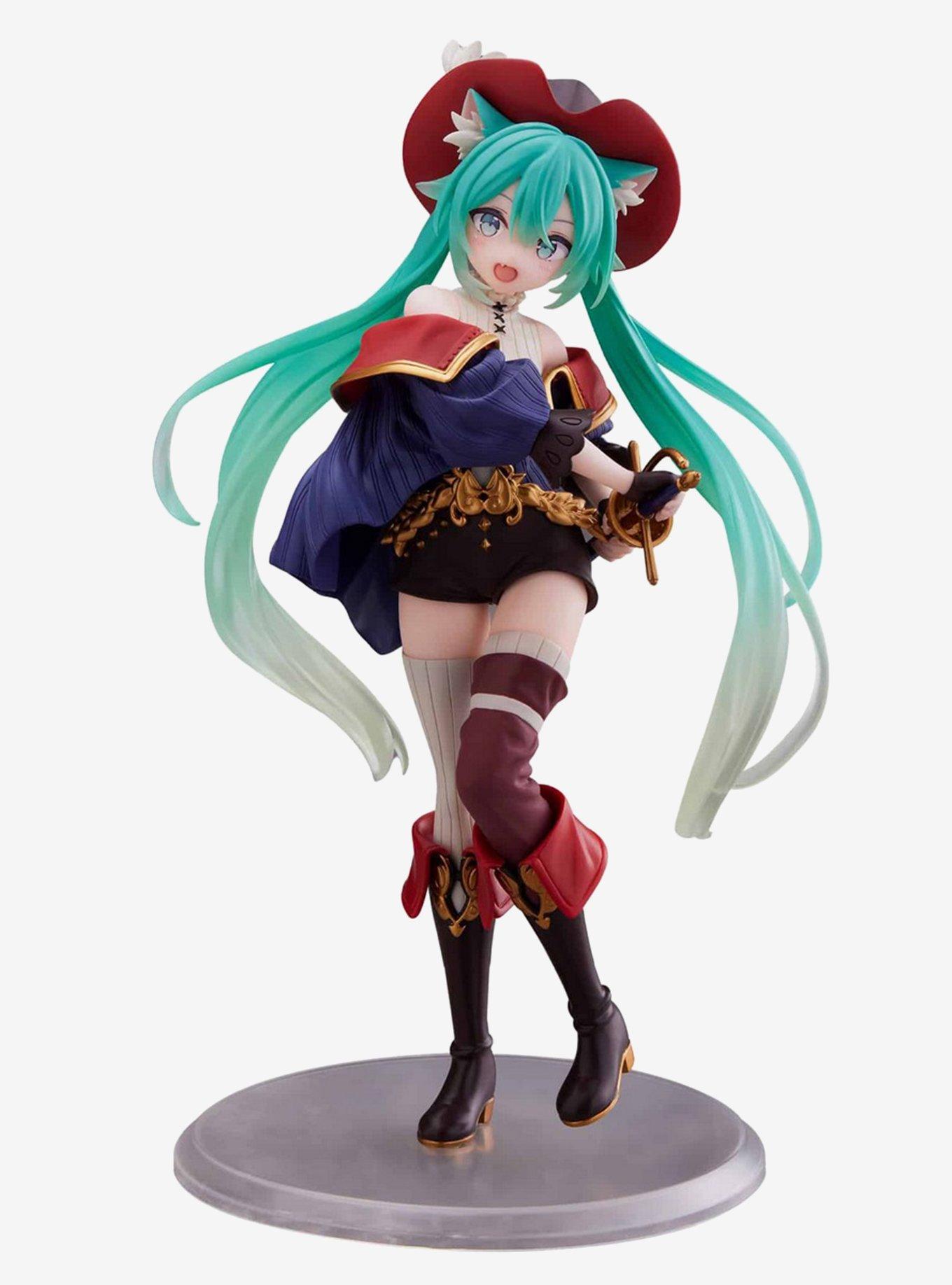 Taito Vocaloid Hatsune Miku (Puss in Boots) Wonderland Figure, , hi-res