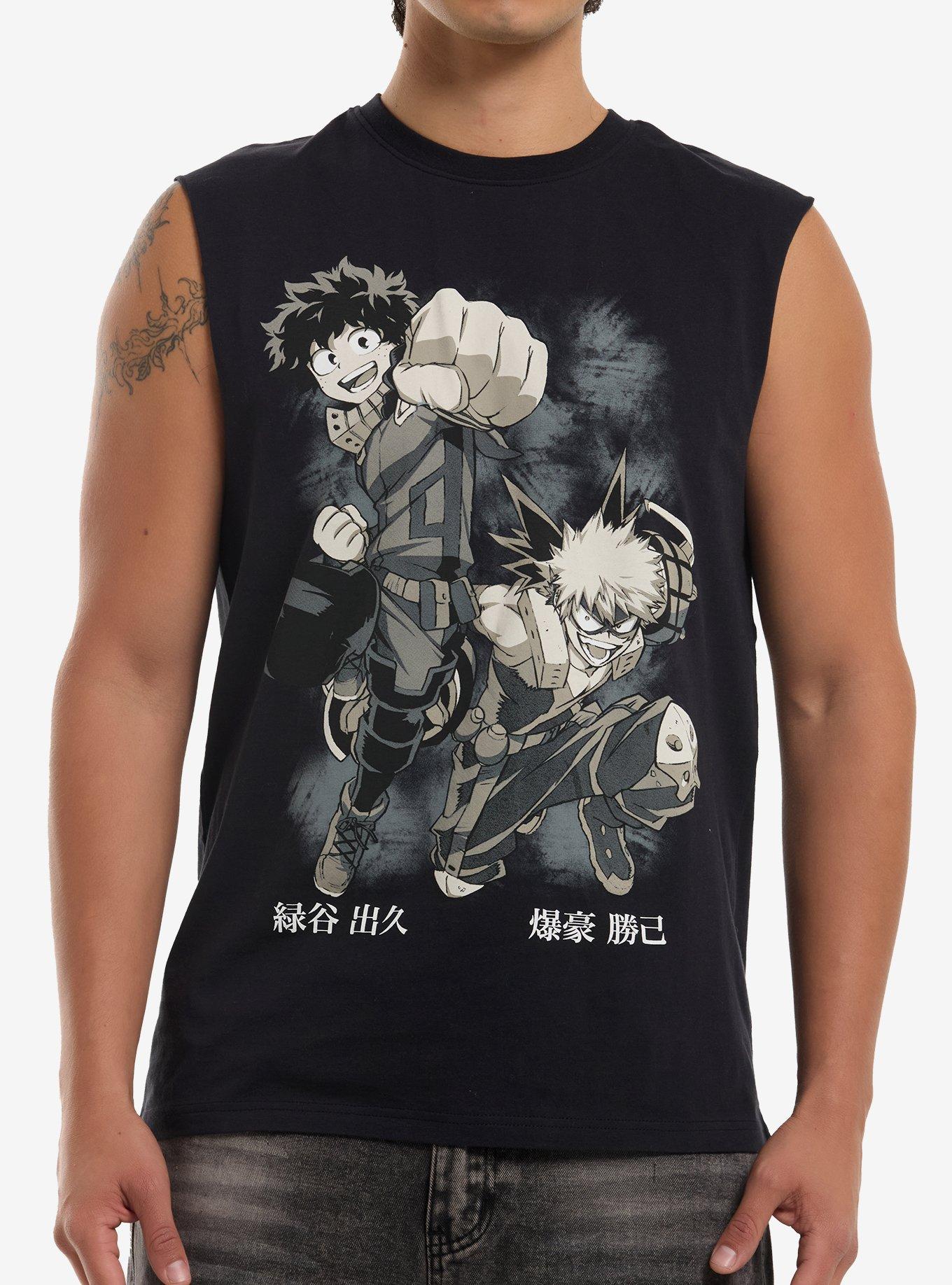 My Hero Academia Duo Monotone Muscle Tank Top, , hi-res
