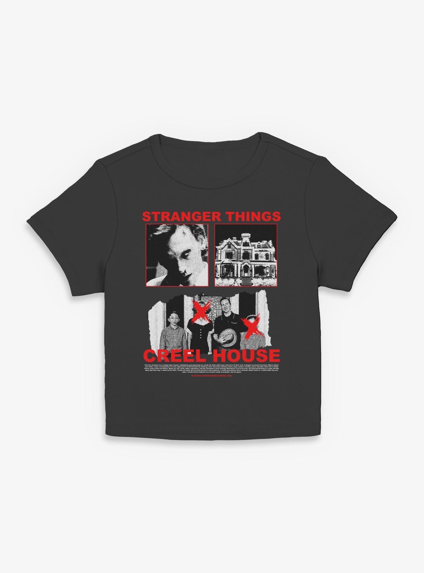 Stranger Things Creel House Images Womens Baby T-Shirt, , hi-res