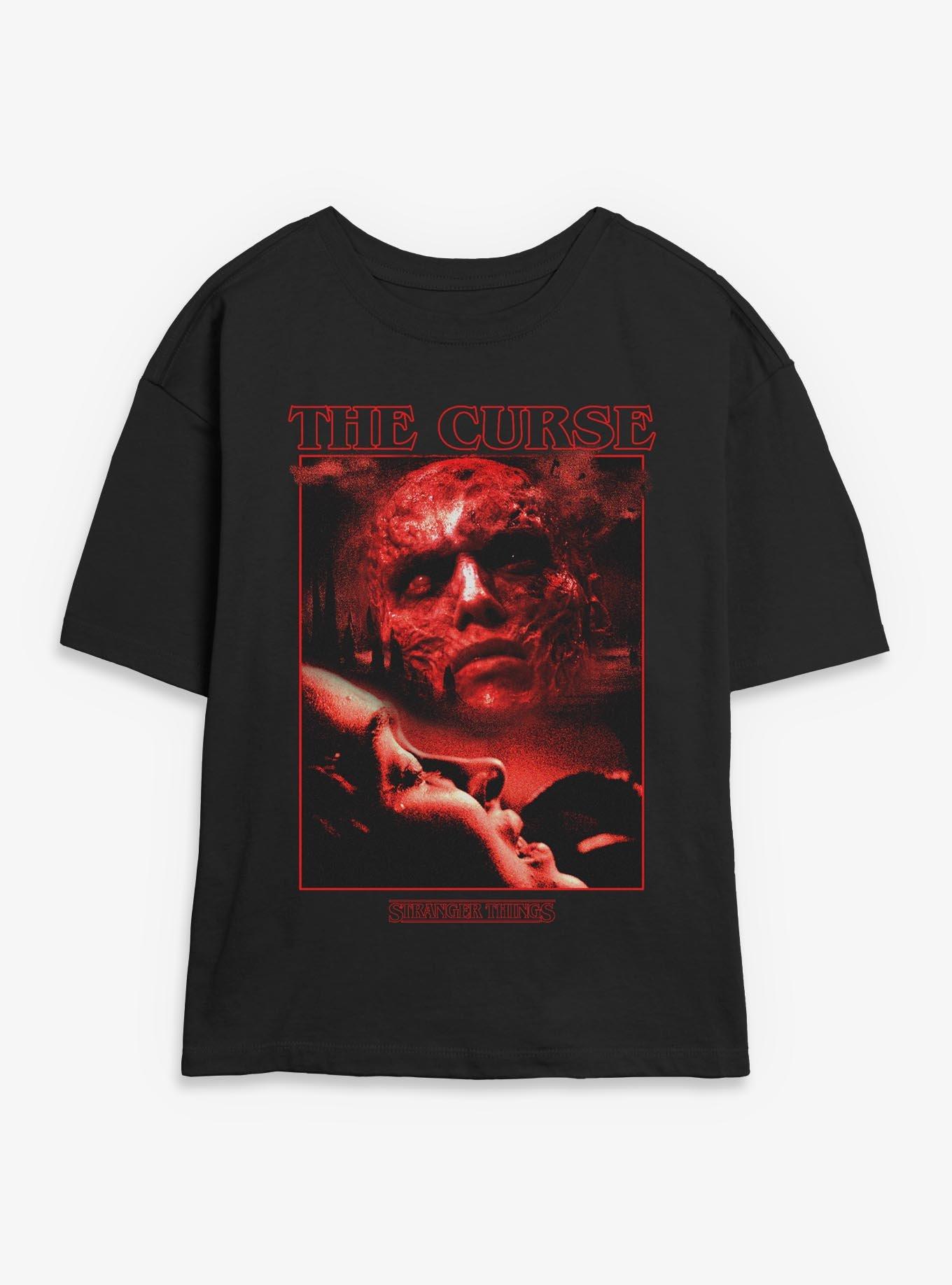 Stranger Things The Curse Womens Skimmer T-Shirt, , hi-res