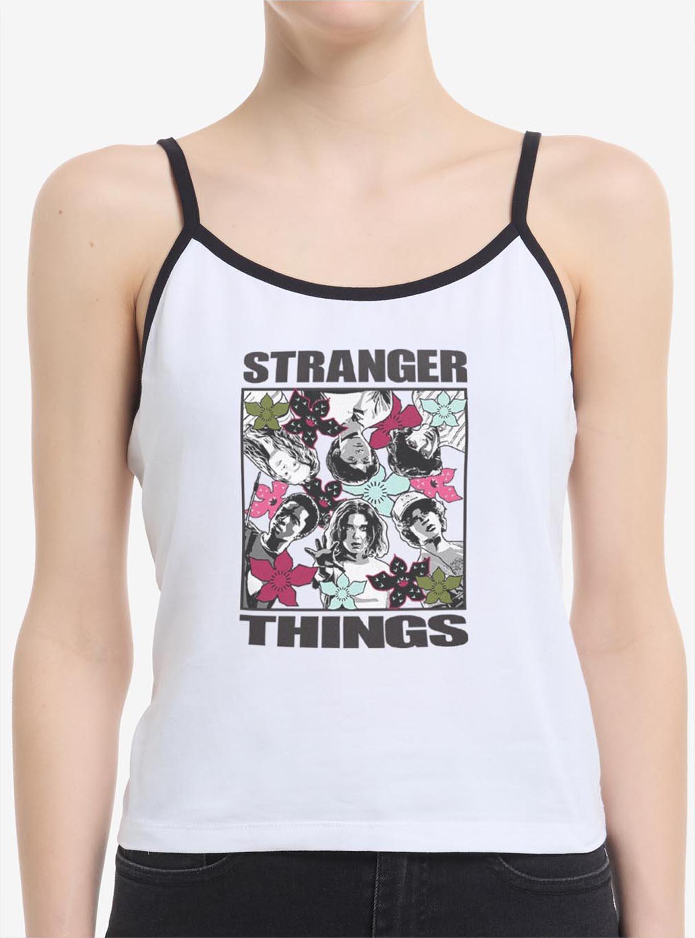 Stranger Things Group Cover Womens Cami Tank Top, , hi-res