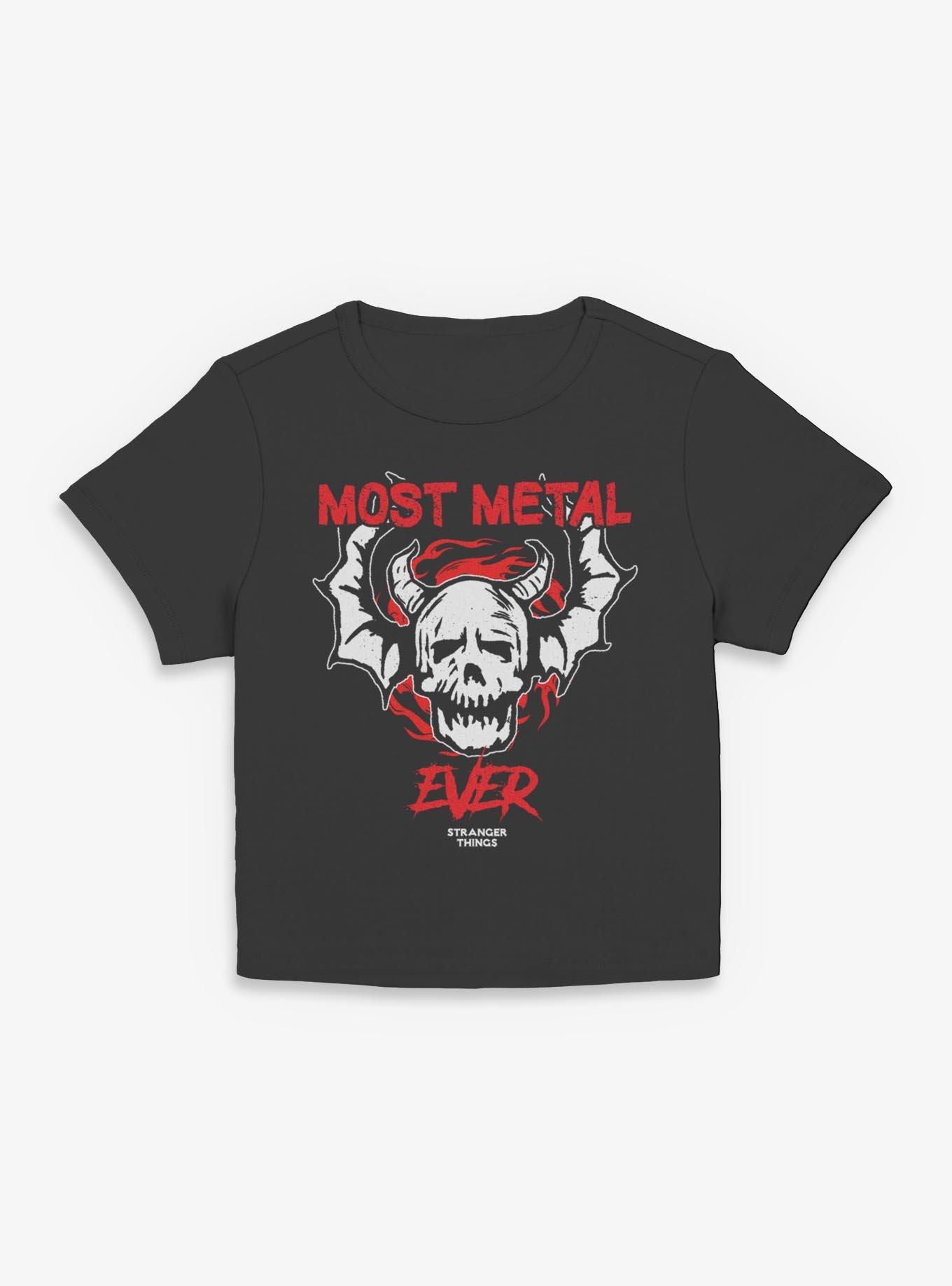 Stranger Things Most Metal Ever Hellfire Club Womens Baby T-Shirt, , hi-res