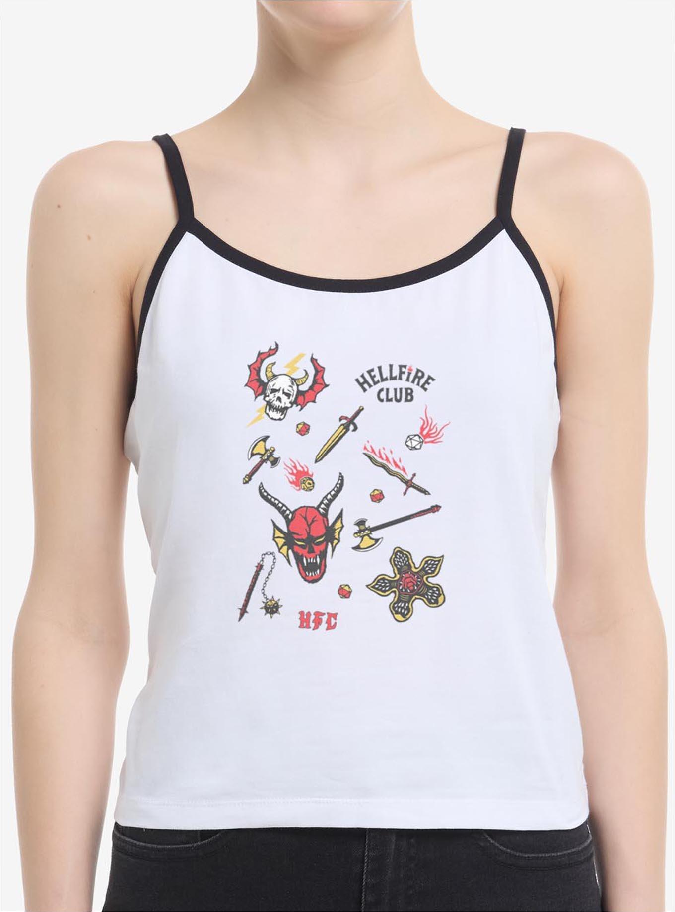 Stranger Things Hellfire Club Icons Womens Cami Tank Top, , hi-res