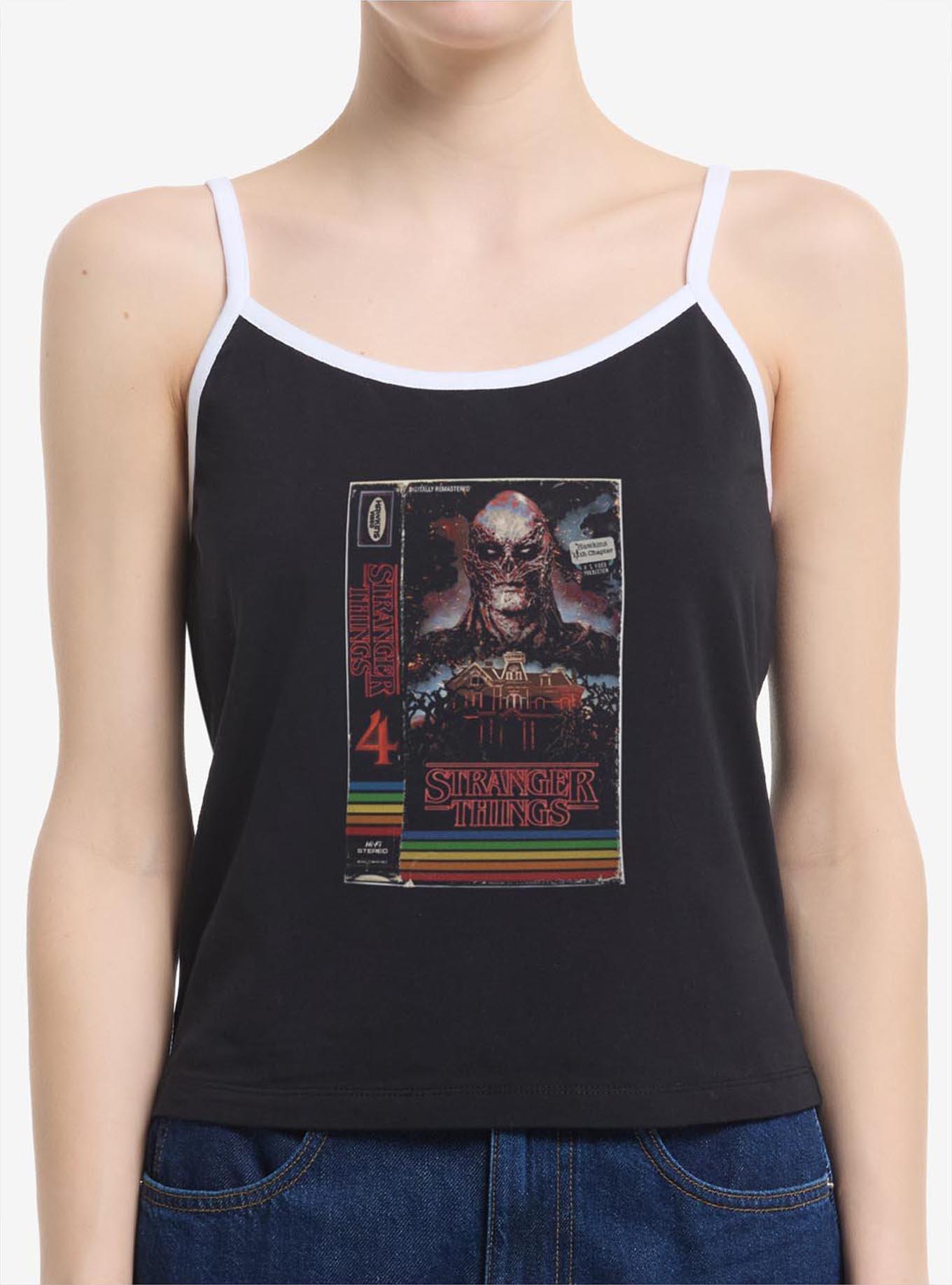 Stranger Things Retro Vecna VHS Tape Womens Cami Tank Top, , hi-res