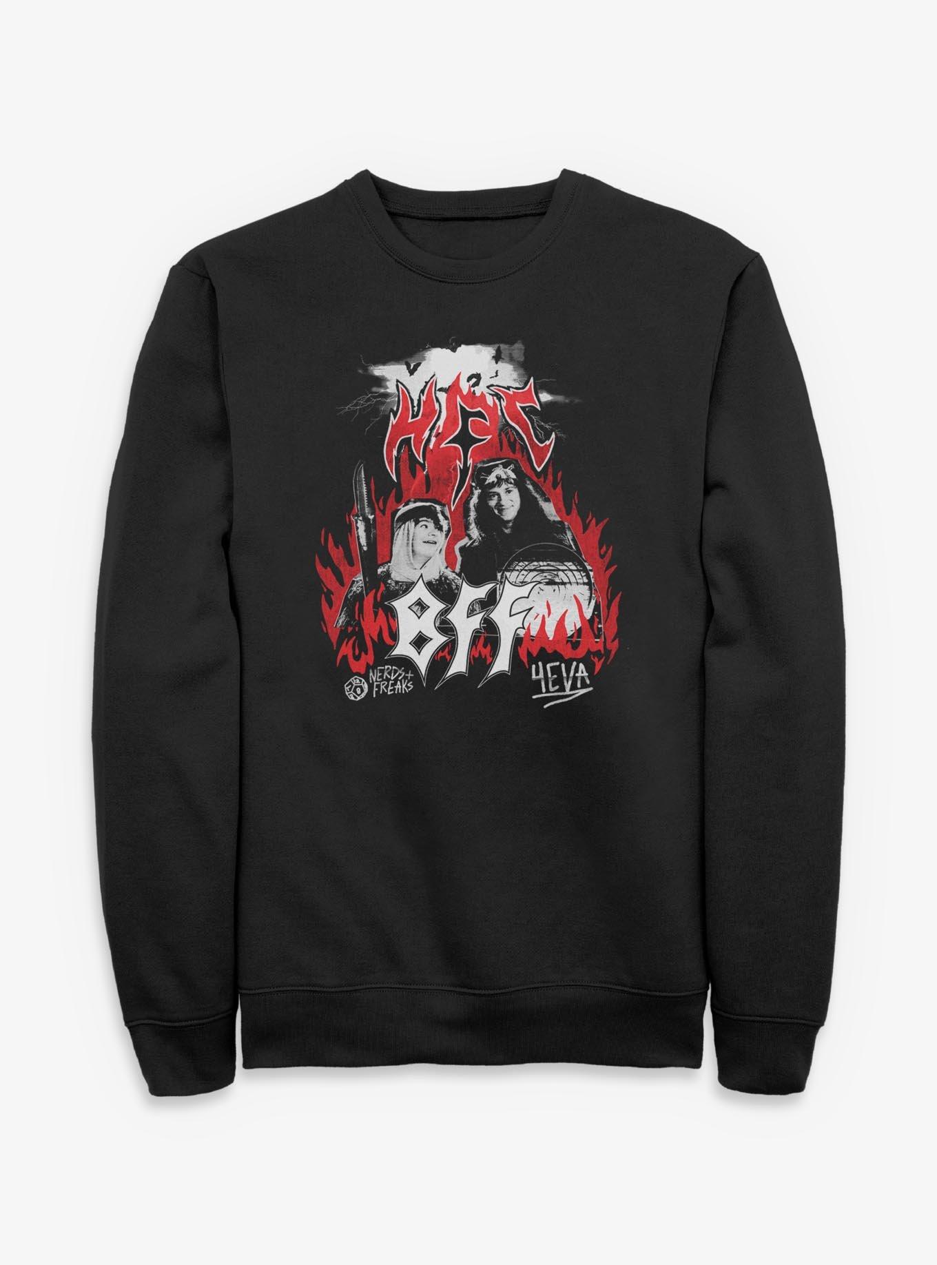 Stranger Things Best Friends Forever BFF Eddie & Dustin Sweatshirt, , hi-res
