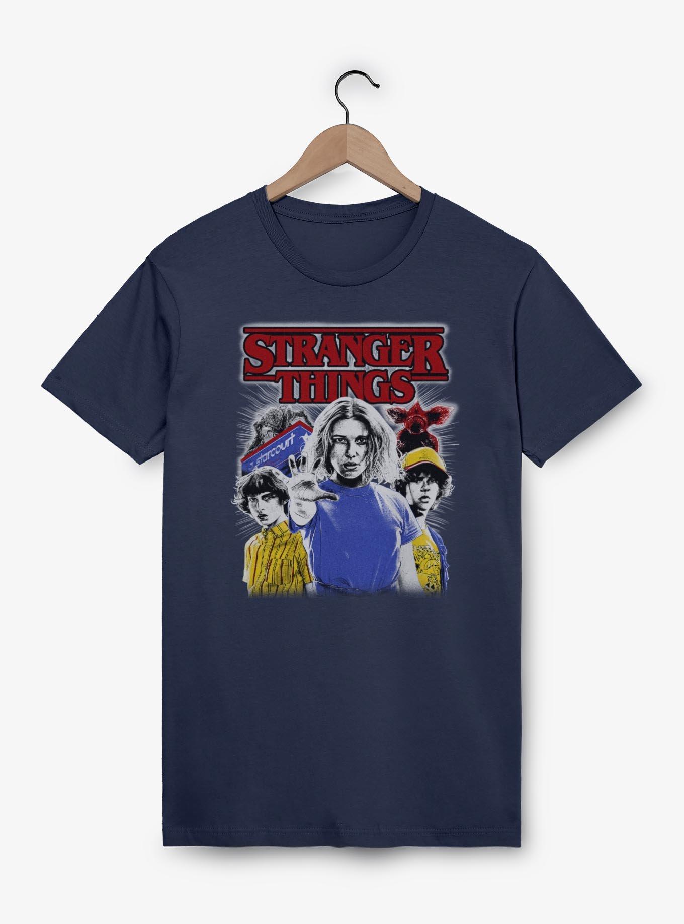 Stranger Things Old School Collage T-Shirt, , hi-res