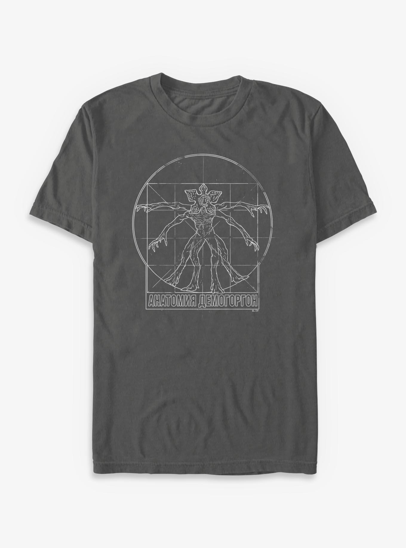 Stranger Things Demogorgon Sketch Garment Dye T-Shirt, , hi-res